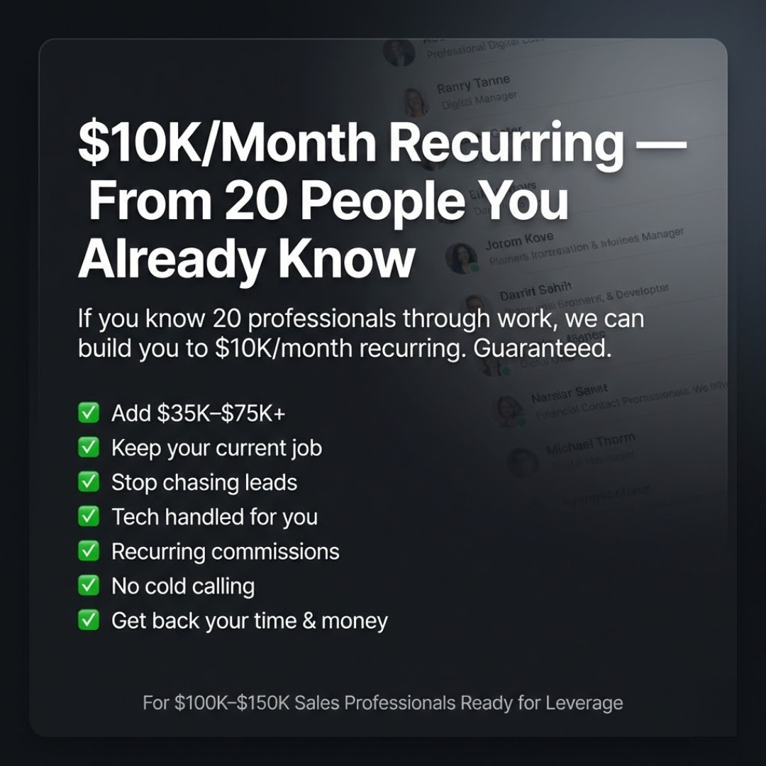 Job Escape Engine 2.0 For Six-Figure Sales Pros Facebook ad