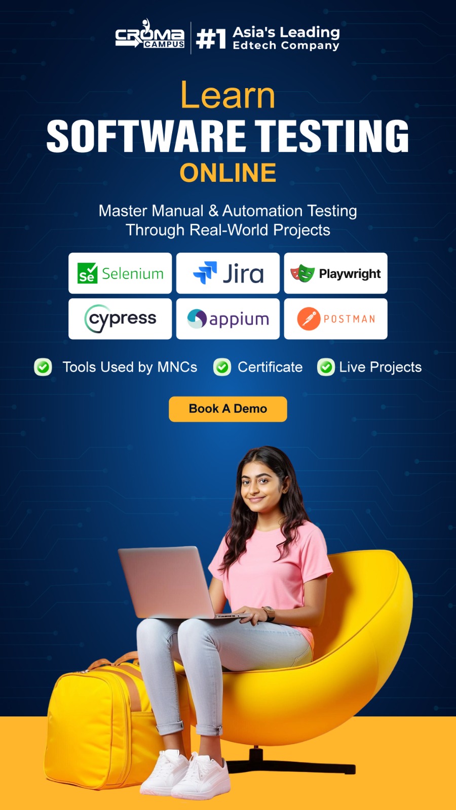 Croma Campus Pvt. Ltd. Facebook ad