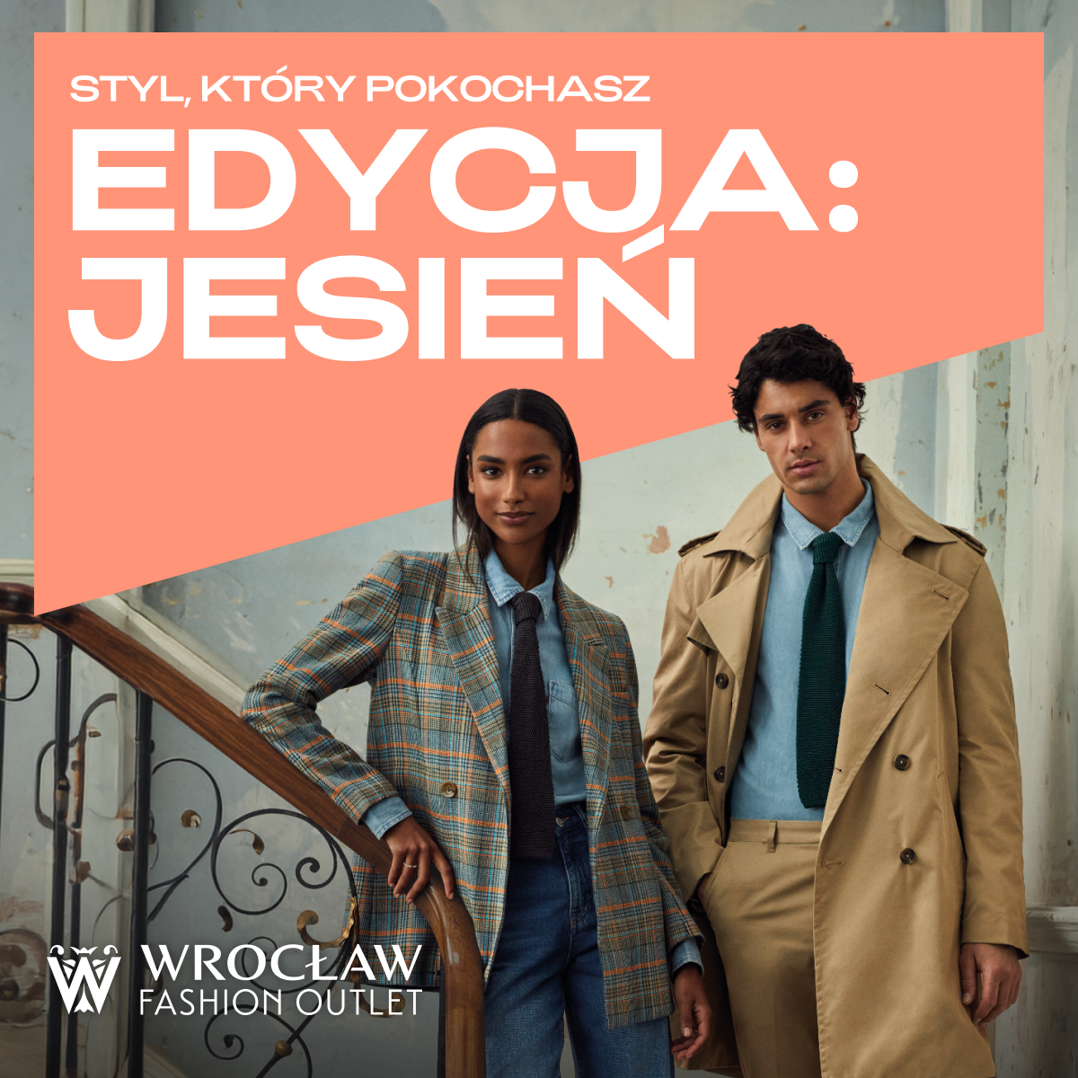 Wrocław Fashion Outlet Facebook ad: Odkryj jesienne kolekcje