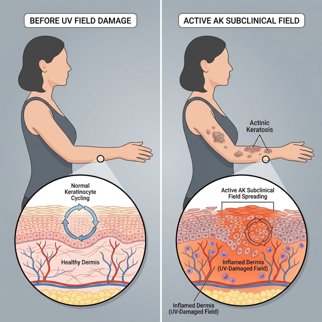Actinic Keratosis Reset Facebook ad