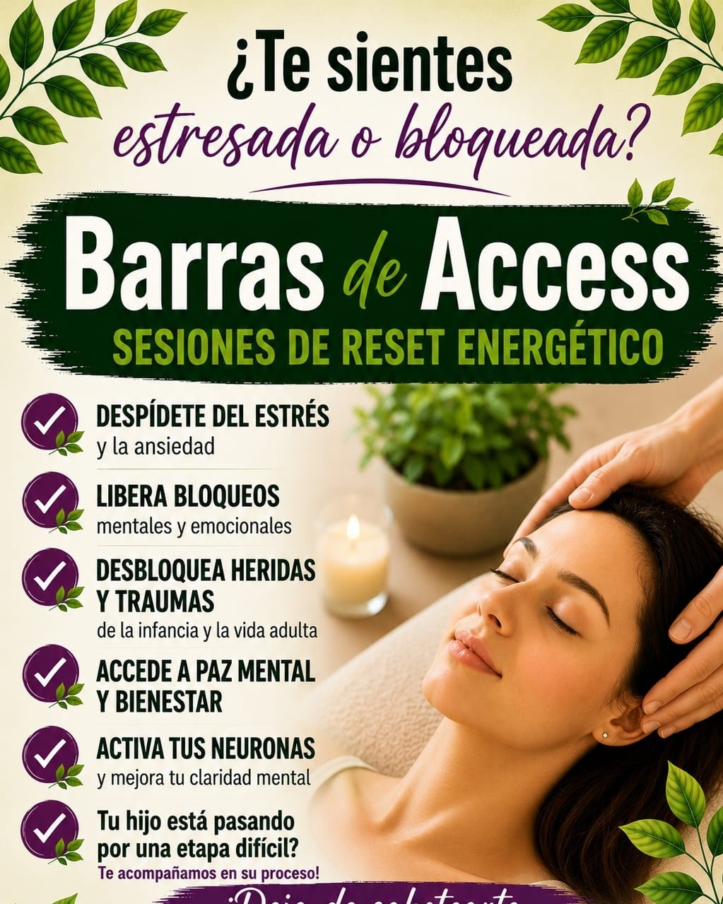 Reset Energético 360 Facebook ad: ¿Tu mente no descansa?