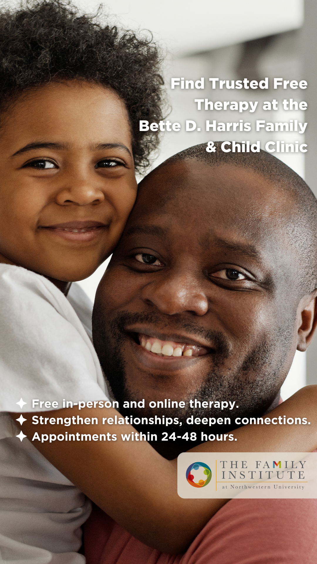 The Family Institute at Northwestern University Facebook ad