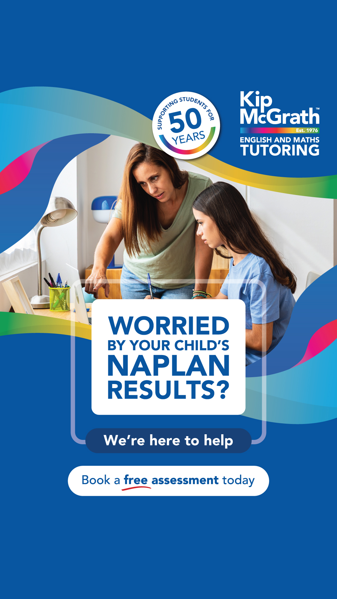 Kip McGrath Education Centres Australia Facebook ad