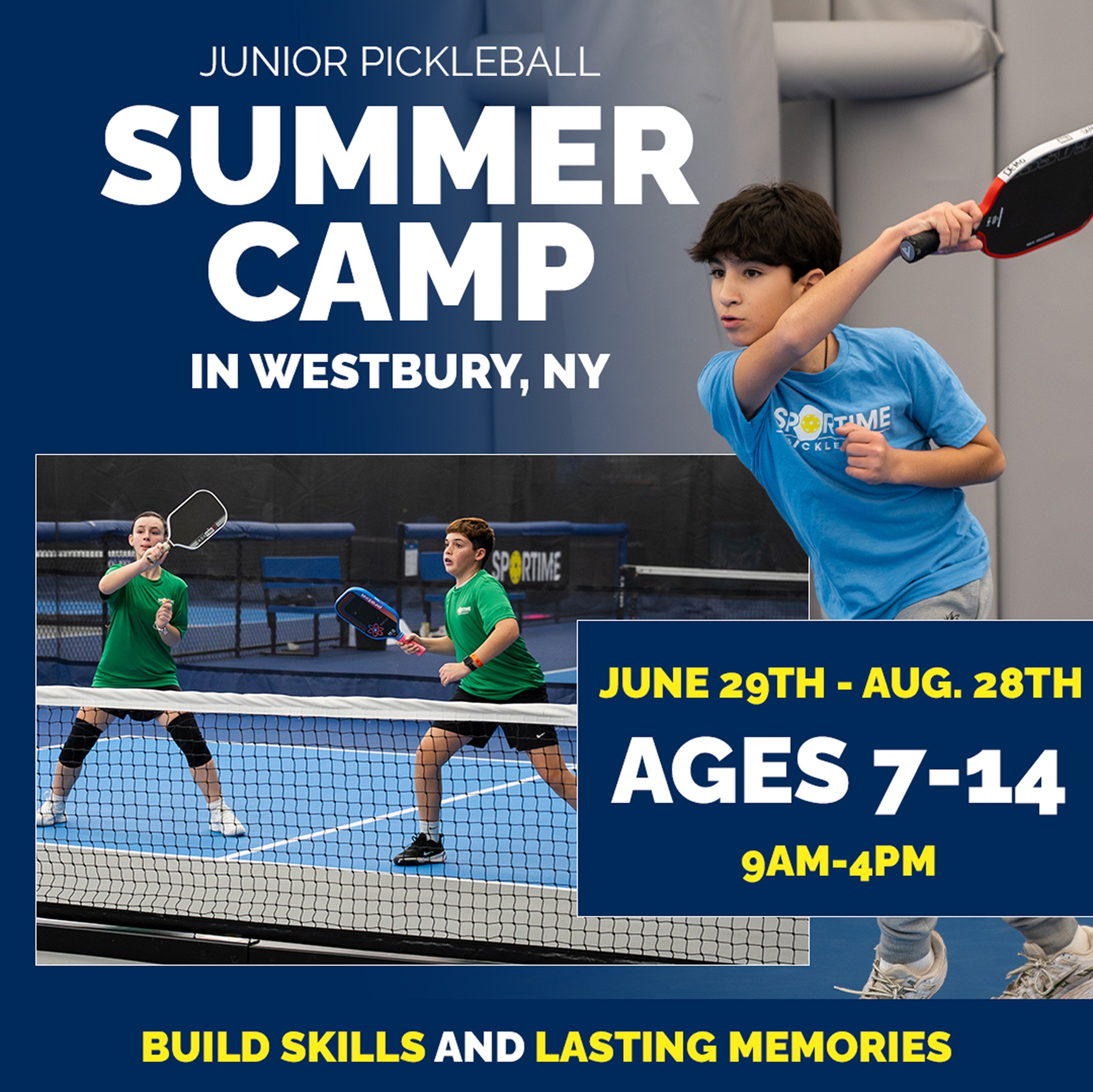 Sportime Pickleball Facebook ad