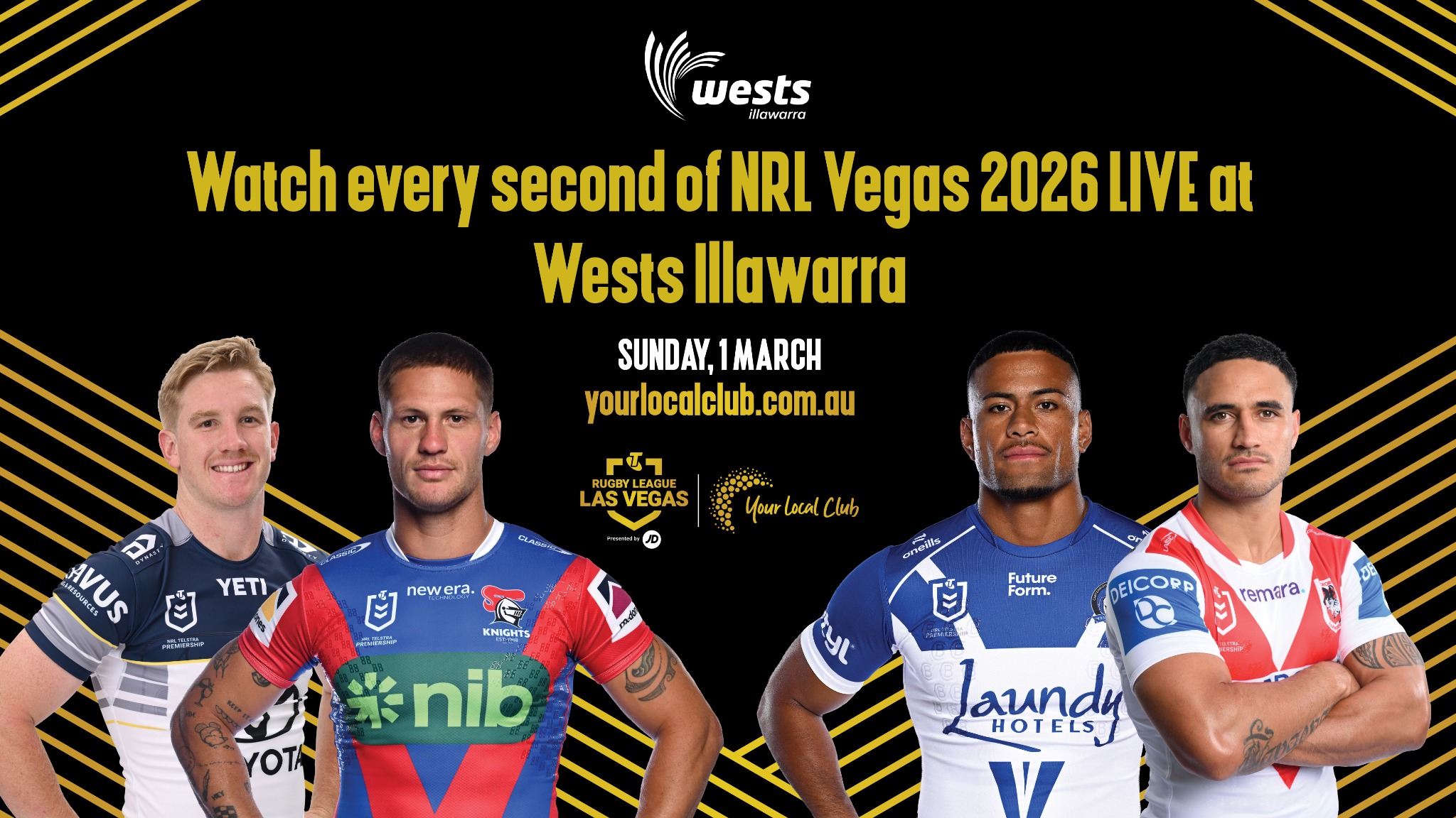 Your local club Facebook ad from Feb 9, 2026
