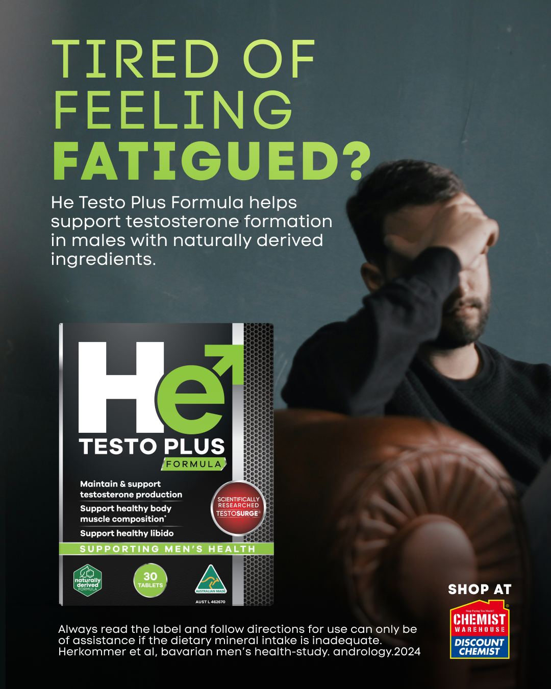 He Men's Health Facebook ad