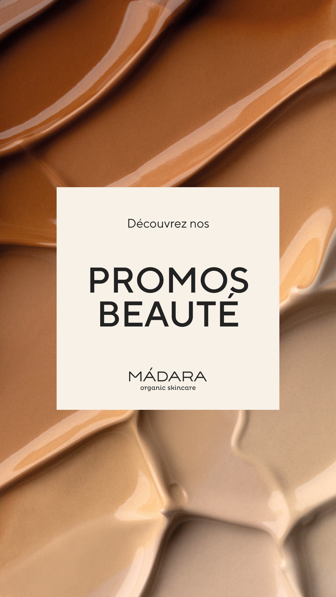 Mádara Organic Skincare Facebook ad