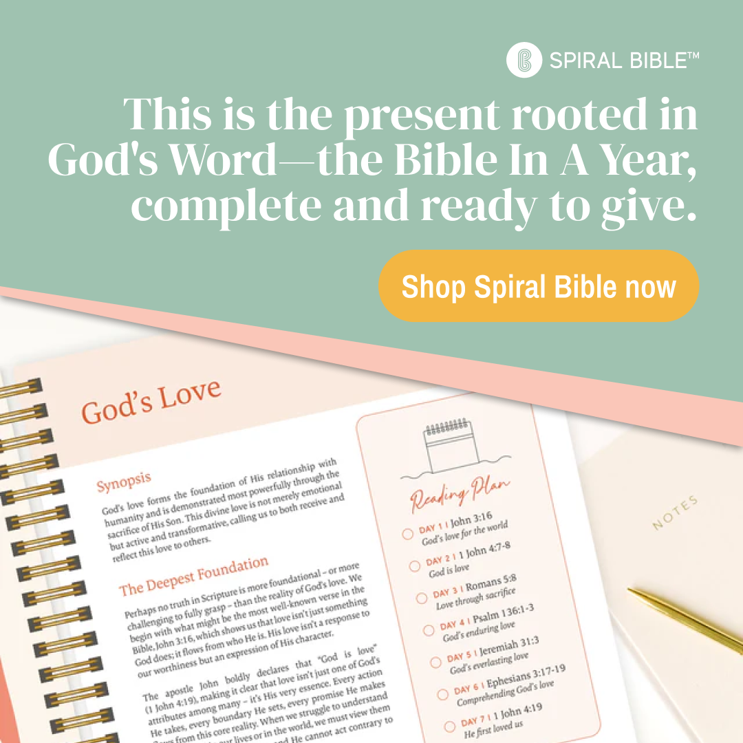 Spiral Bible Facebook ad