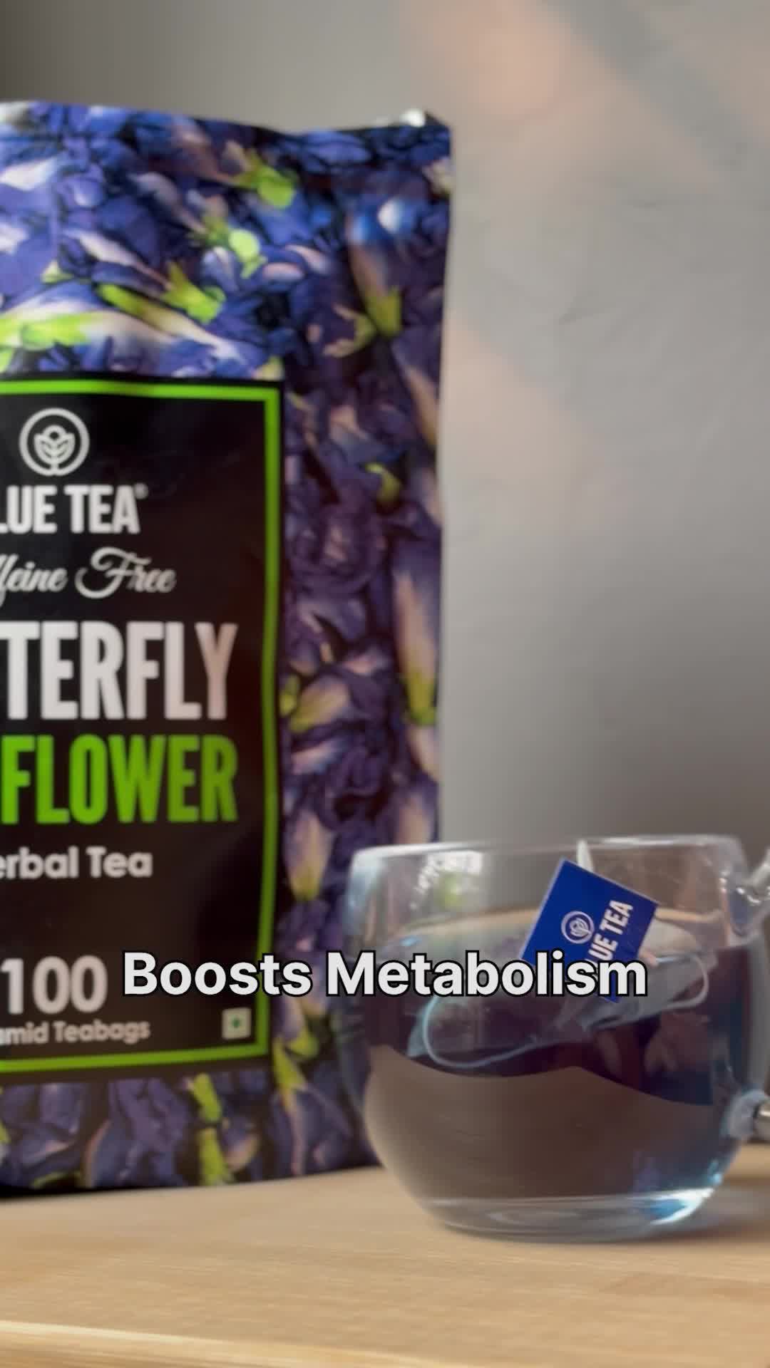 BLUE TEA INDIA Facebook ad: Have you tried Blue Tea that India has…