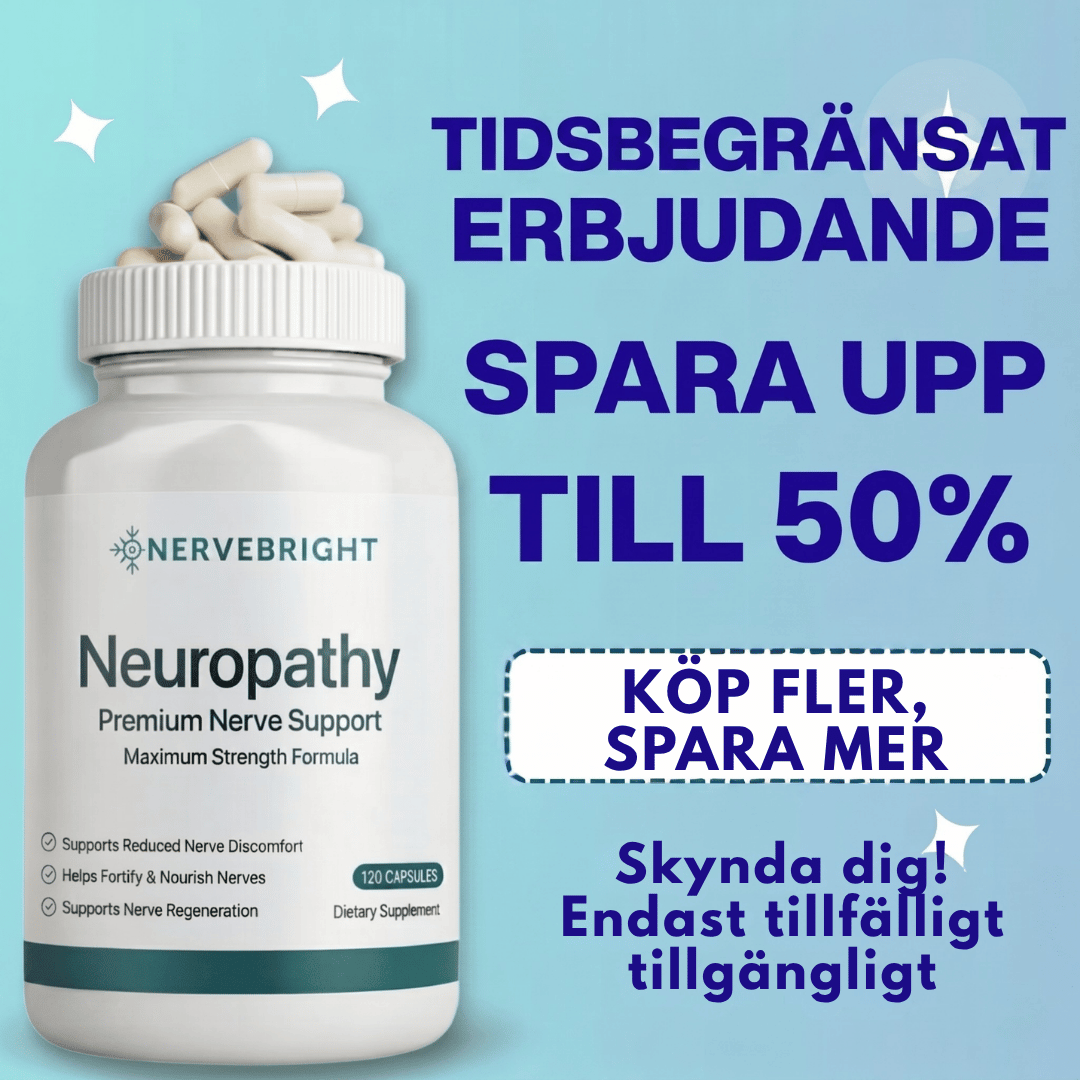 Sund & Stark Facebook ad: Starkare nerver, en bättre vardag