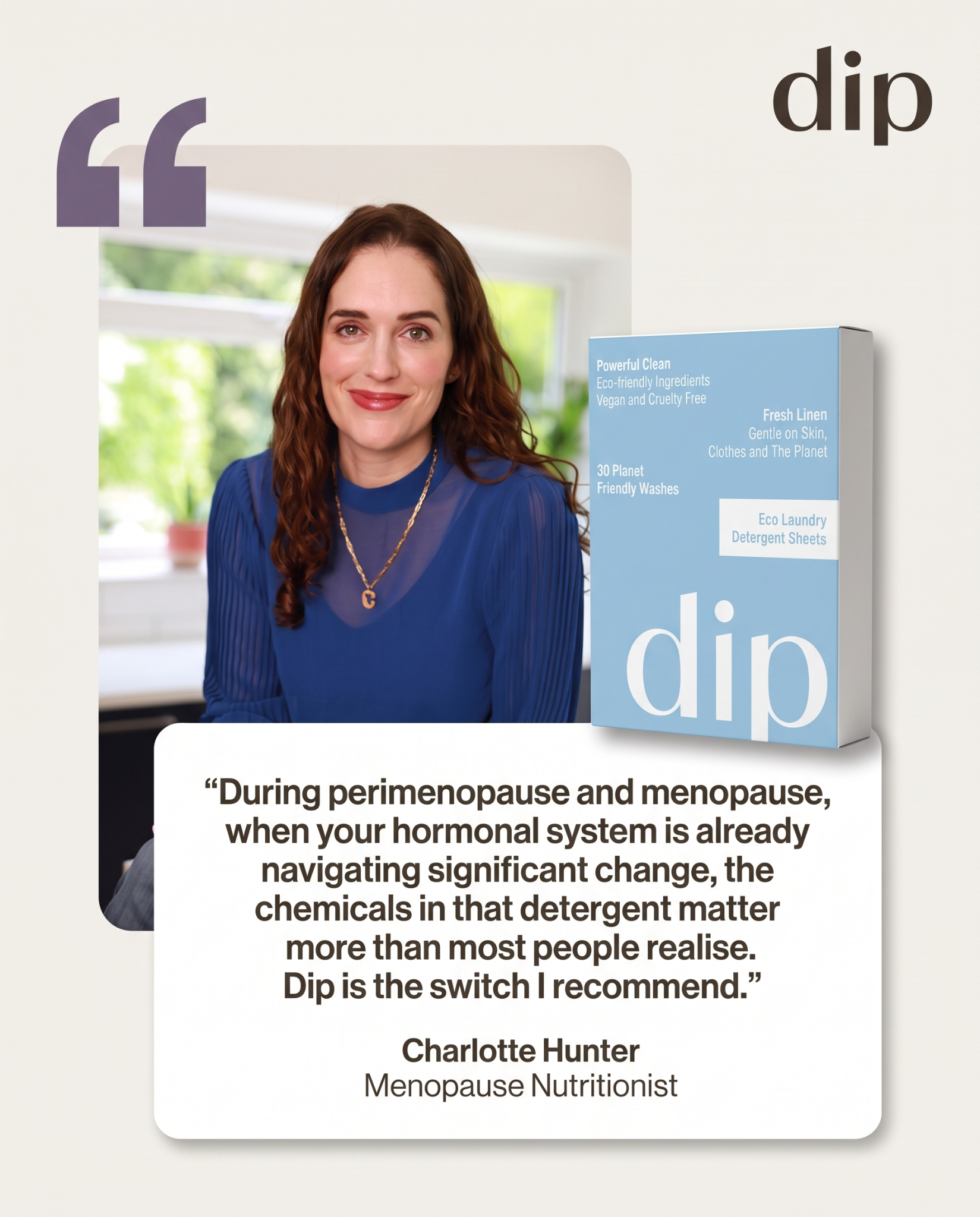 We Are Dip Facebook ad: The Switch A Health Coach Recommends