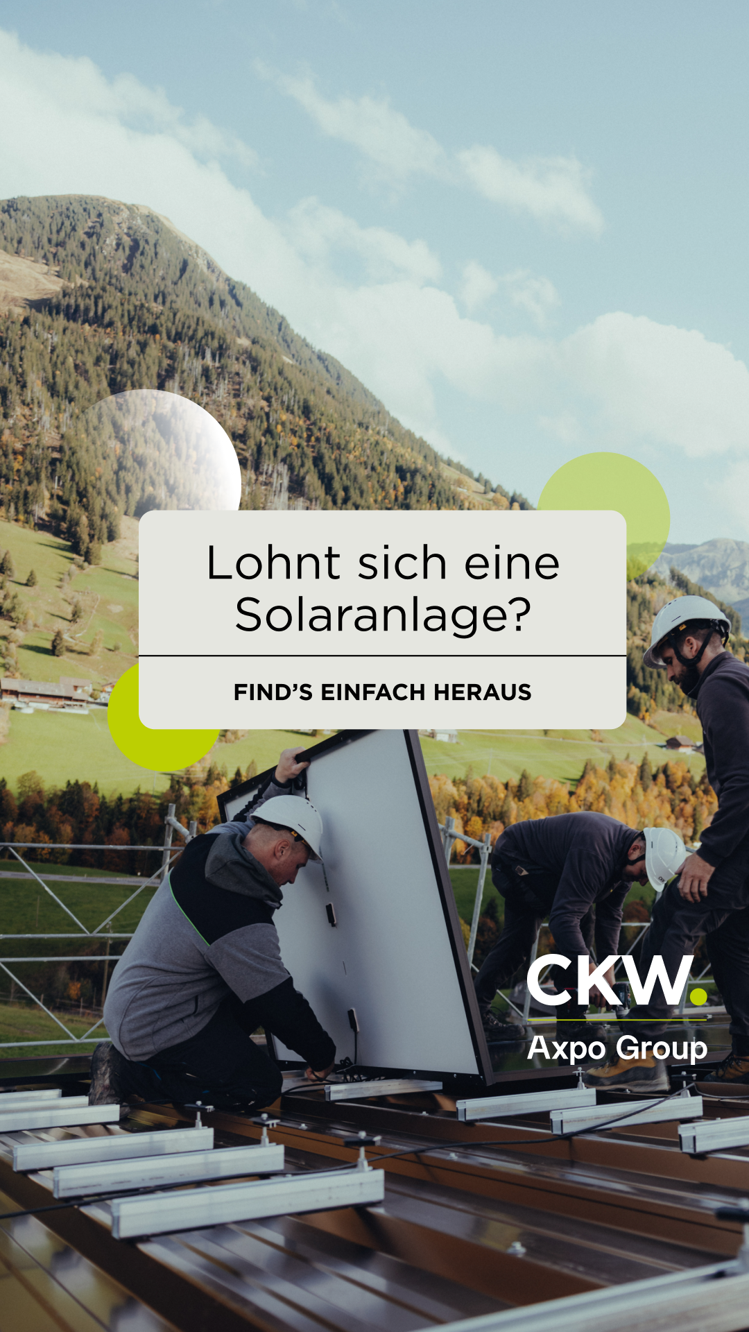 CKW - Ja zu morgen Facebook ad