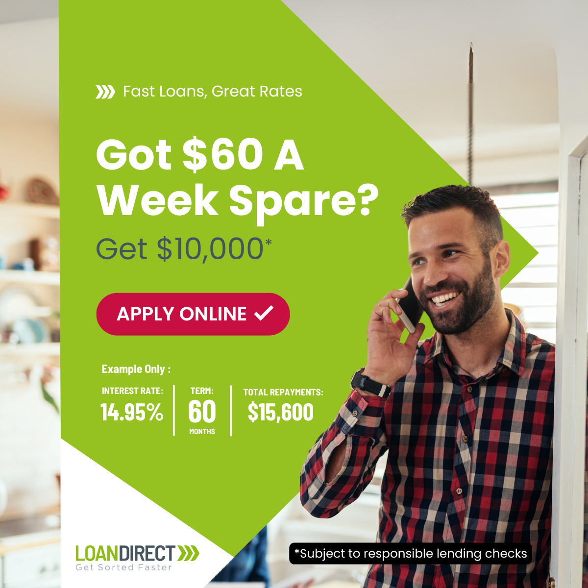 LoanDirect.co.nz Facebook ad
