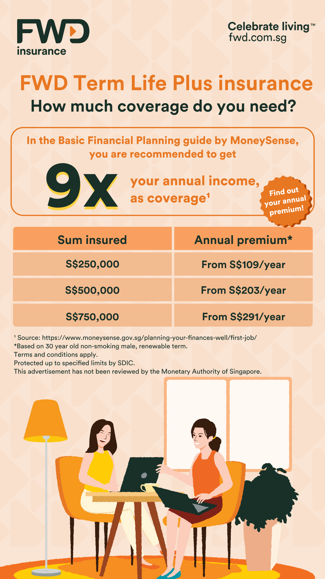 FWD Singapore Facebook ad