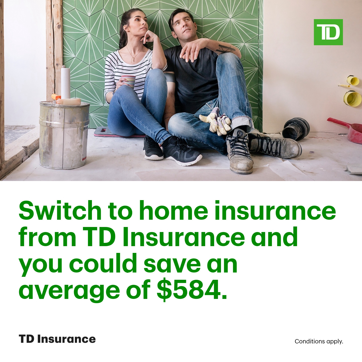 TD Insurance Facebook ad
