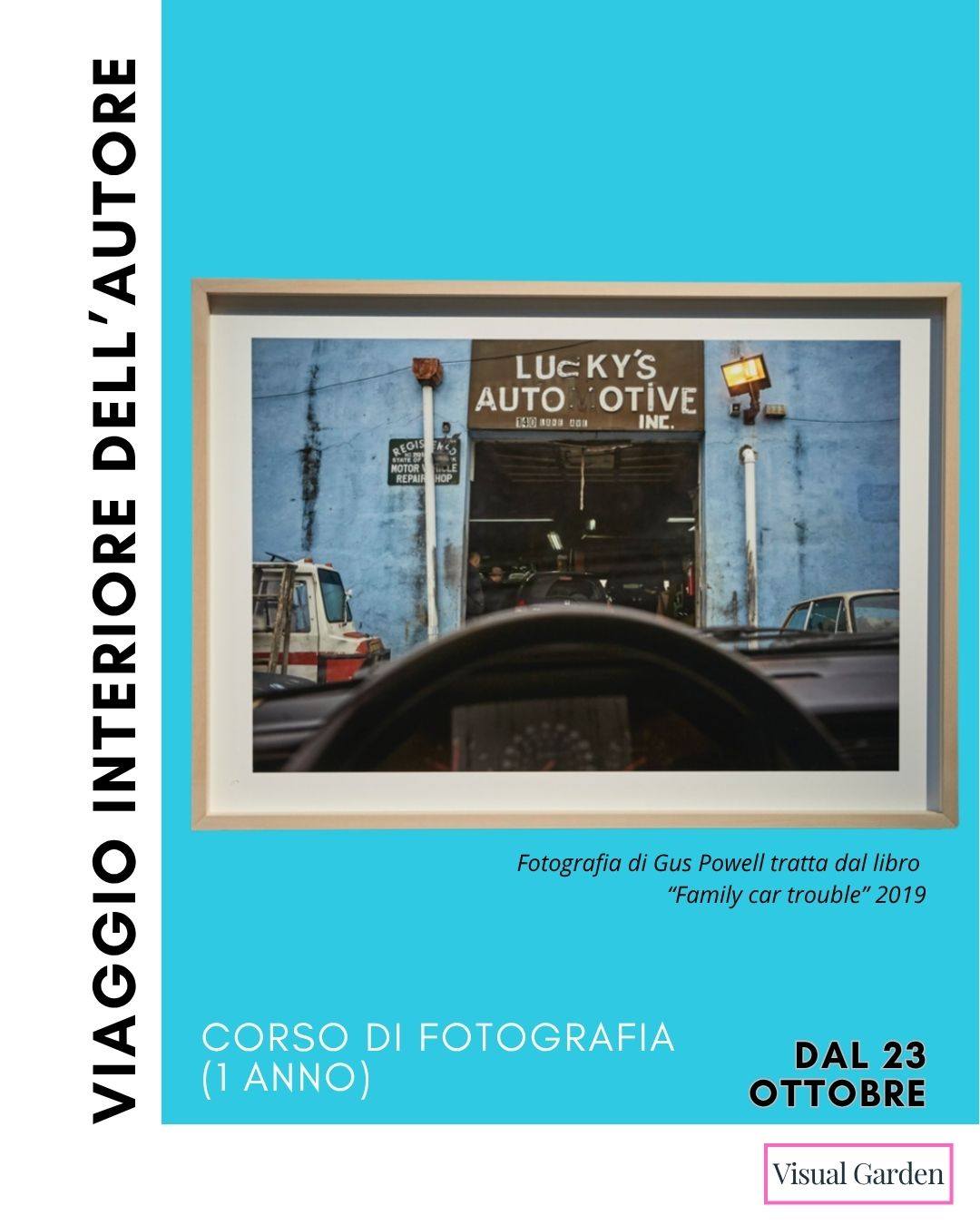 Visual Garden Studio Fotografico - Genova Facebook ad: Impara ad usare la Fotografia come linguaggio consapevole.