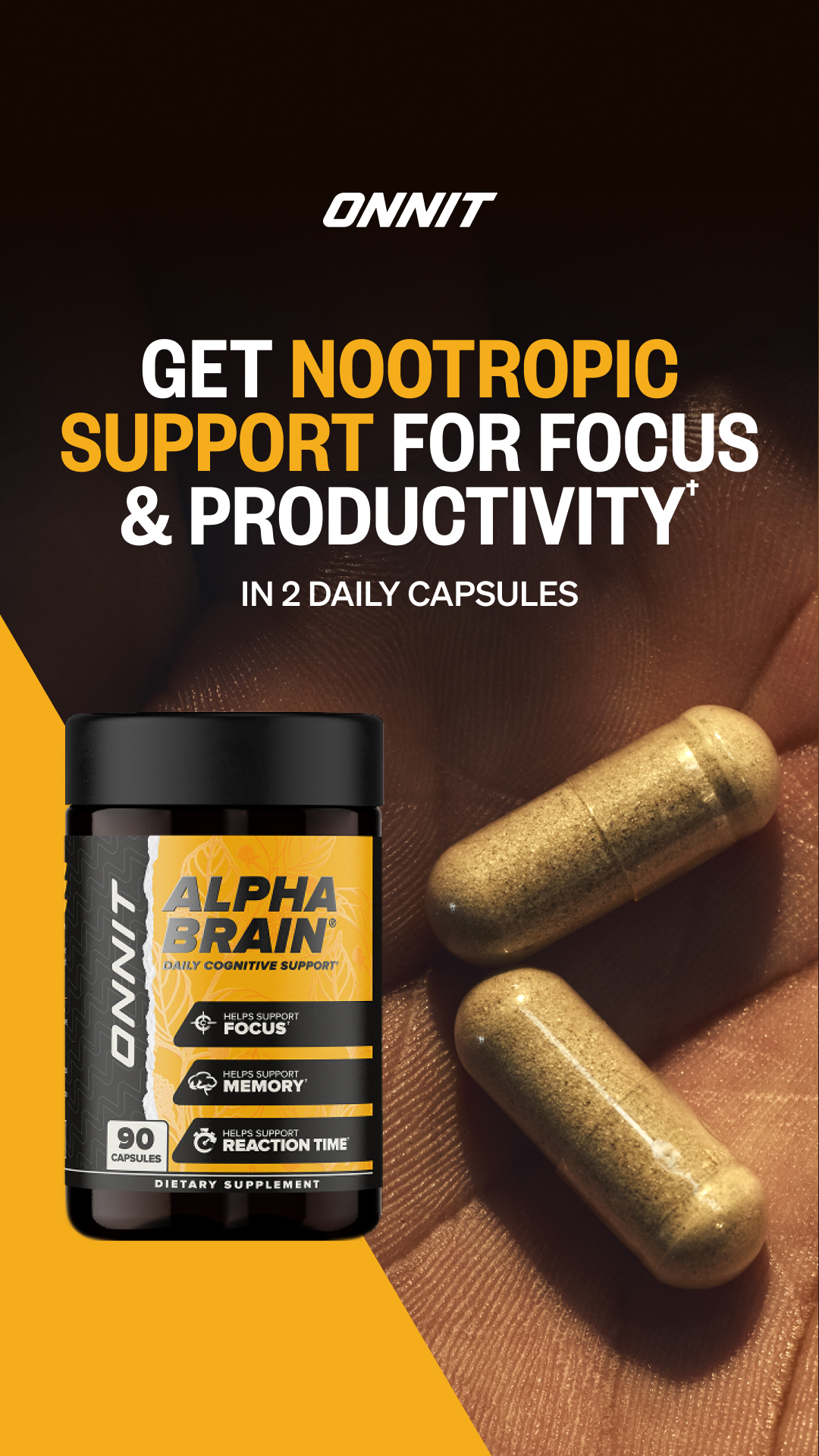 Onnit Facebook ad