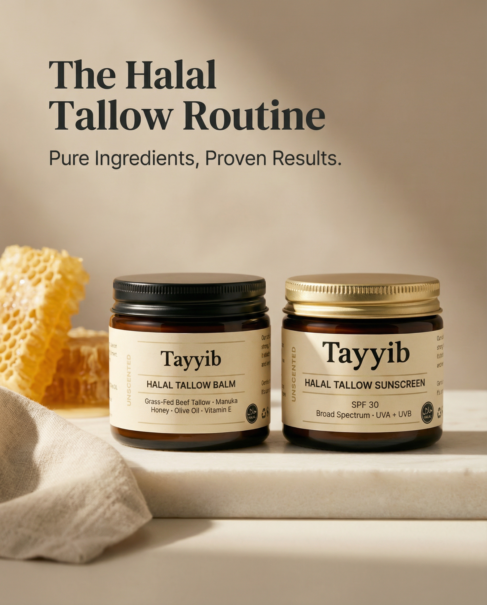Tayyib Skincare Facebook ad