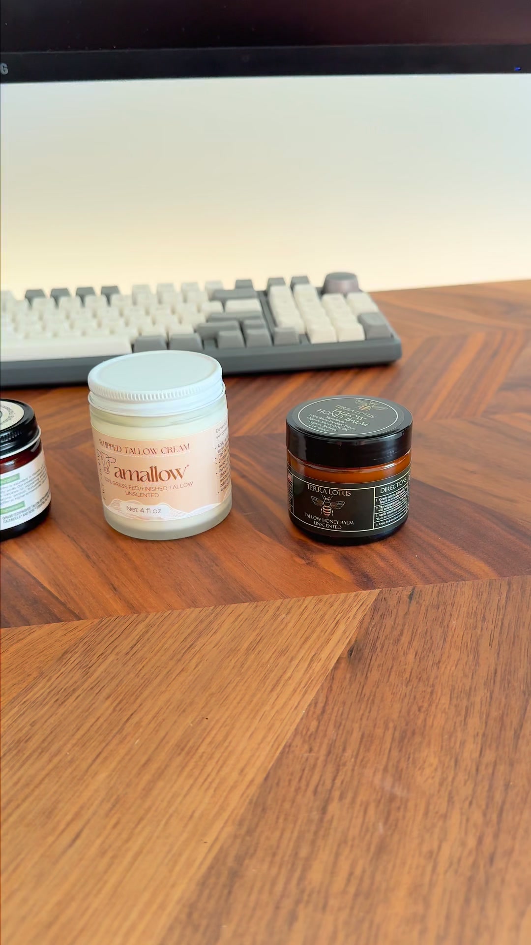 Cinder Brands Facebook ad: My favorite tallow balm