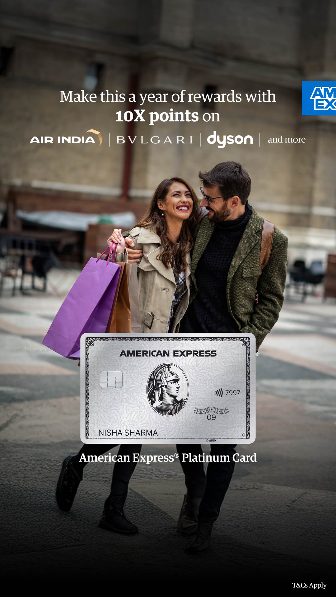 American Express Facebook ad