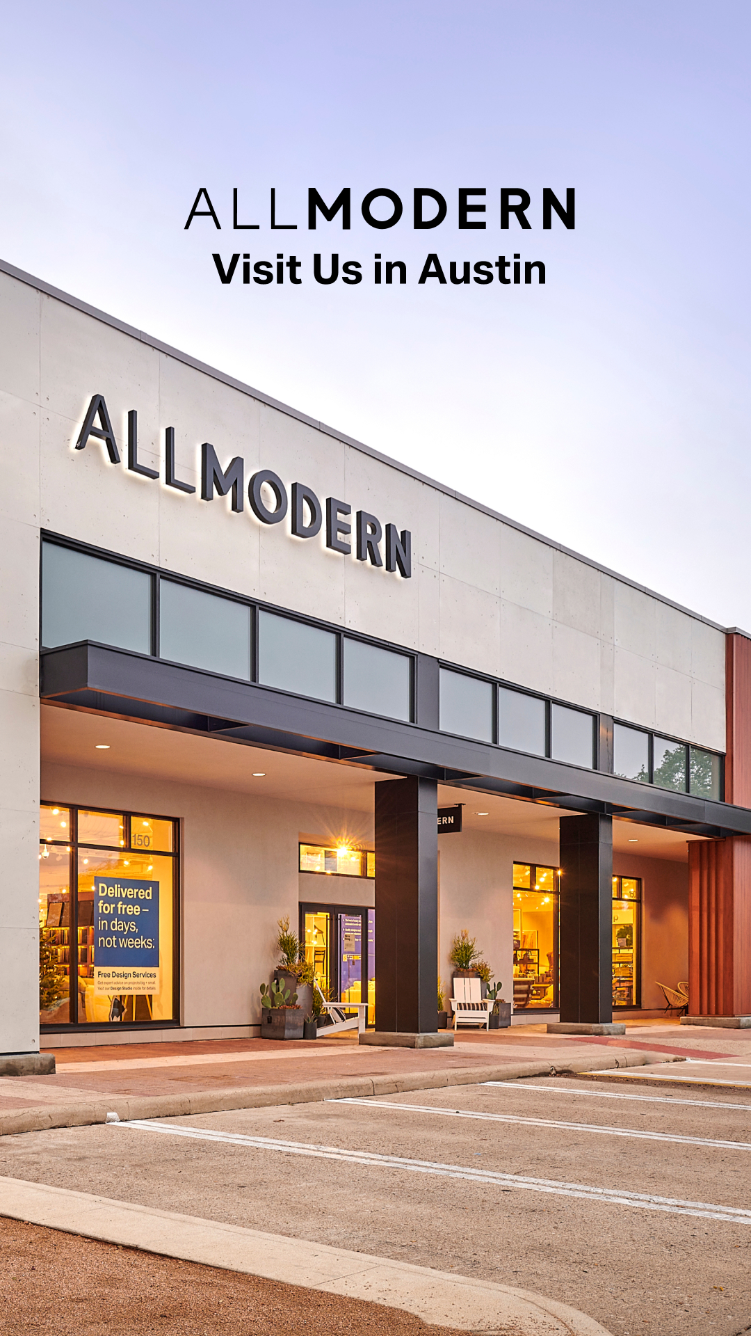 AllModern Facebook ad