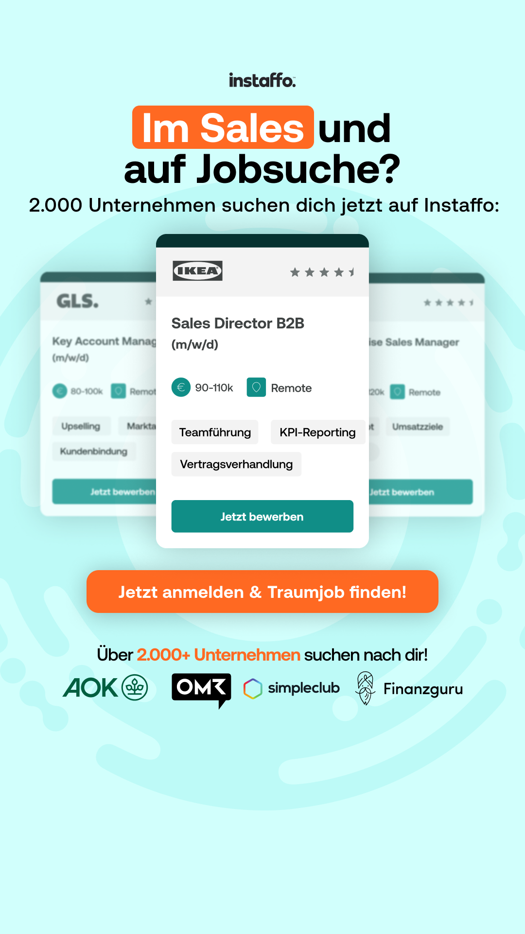 instaffo Facebook ad