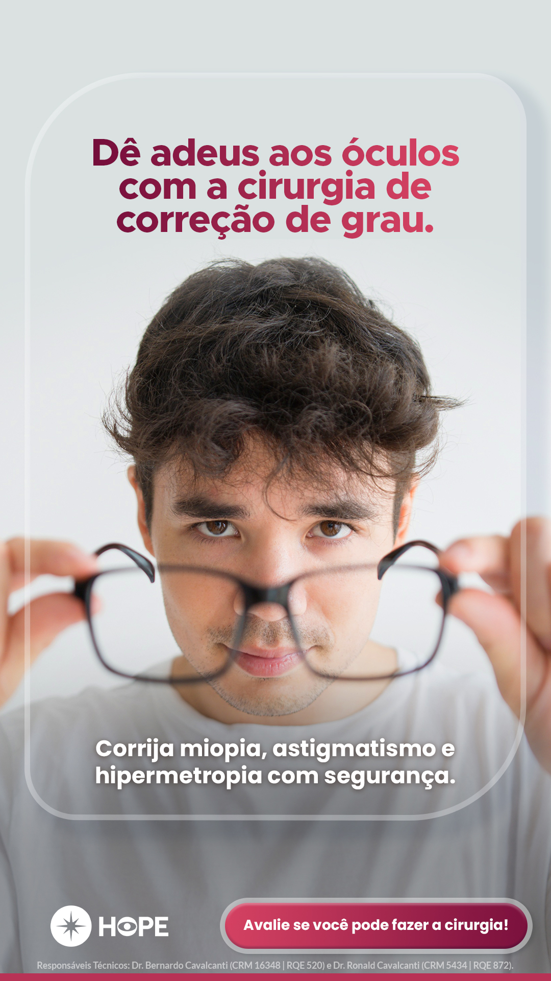 HOPE - Hospital de Olhos de Pernambuco Facebook ad from Aug 7, 2025