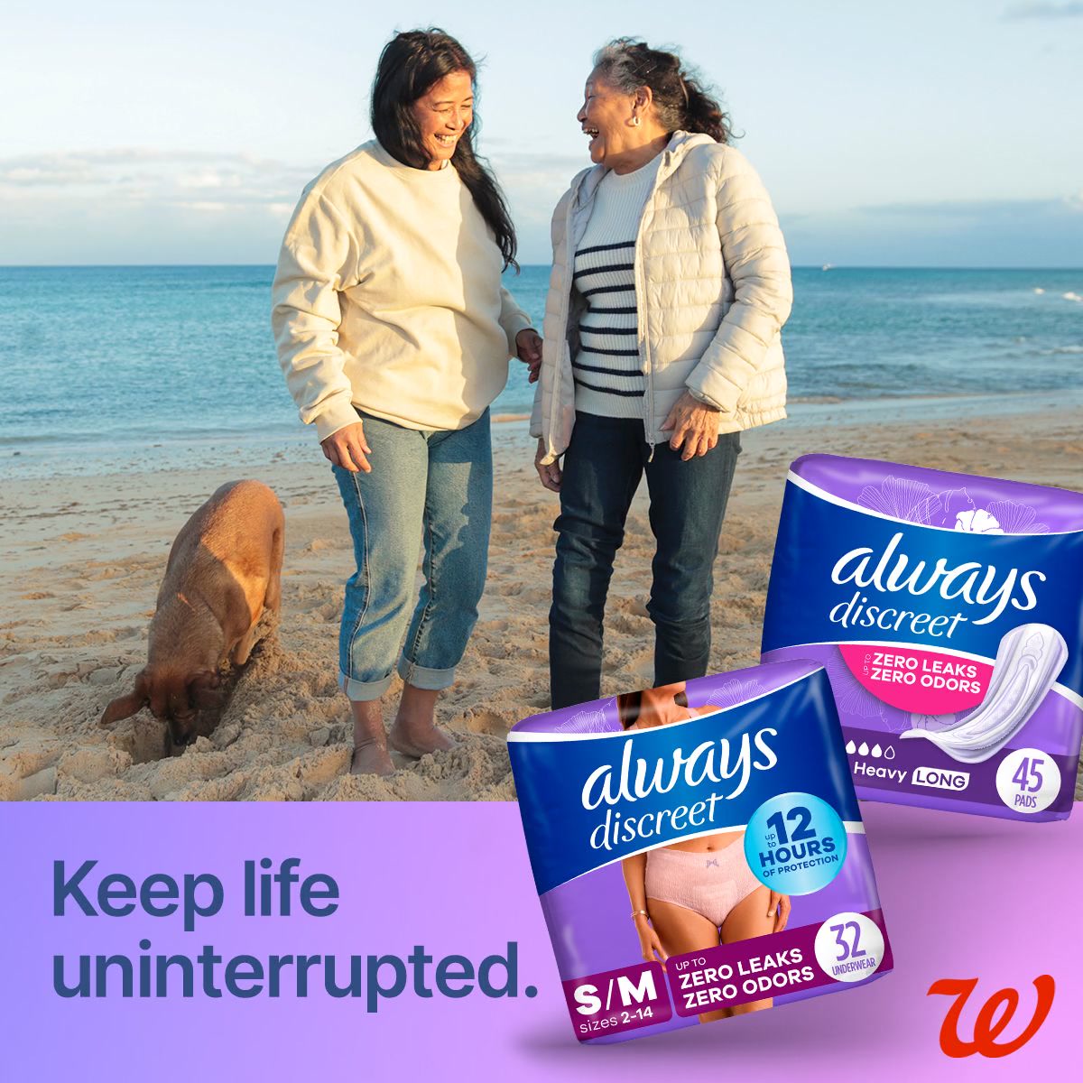 P&G at Walgreens Facebook ad: Most monthly Medicare Advantage plans come with a…