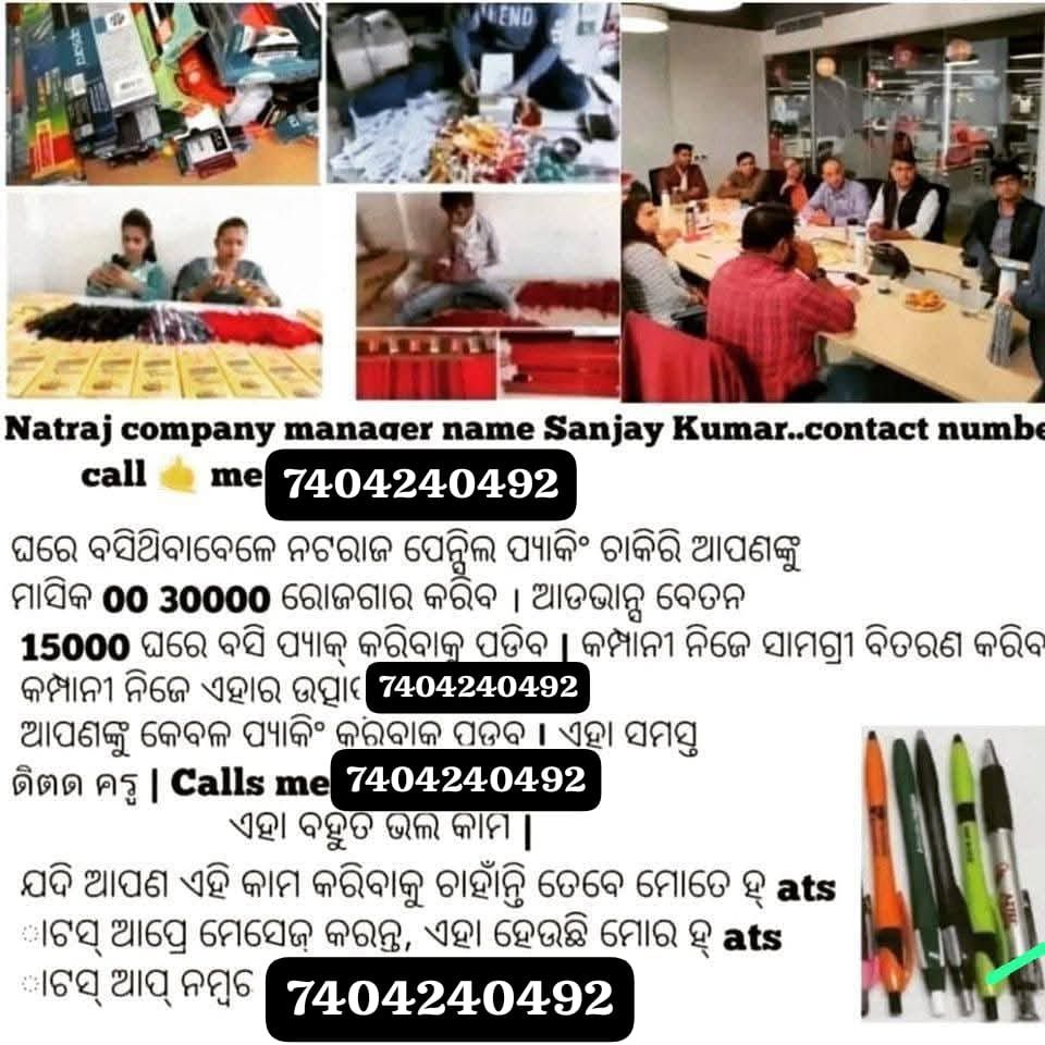 Natraj company homework job Facebook ad: Musician/band
