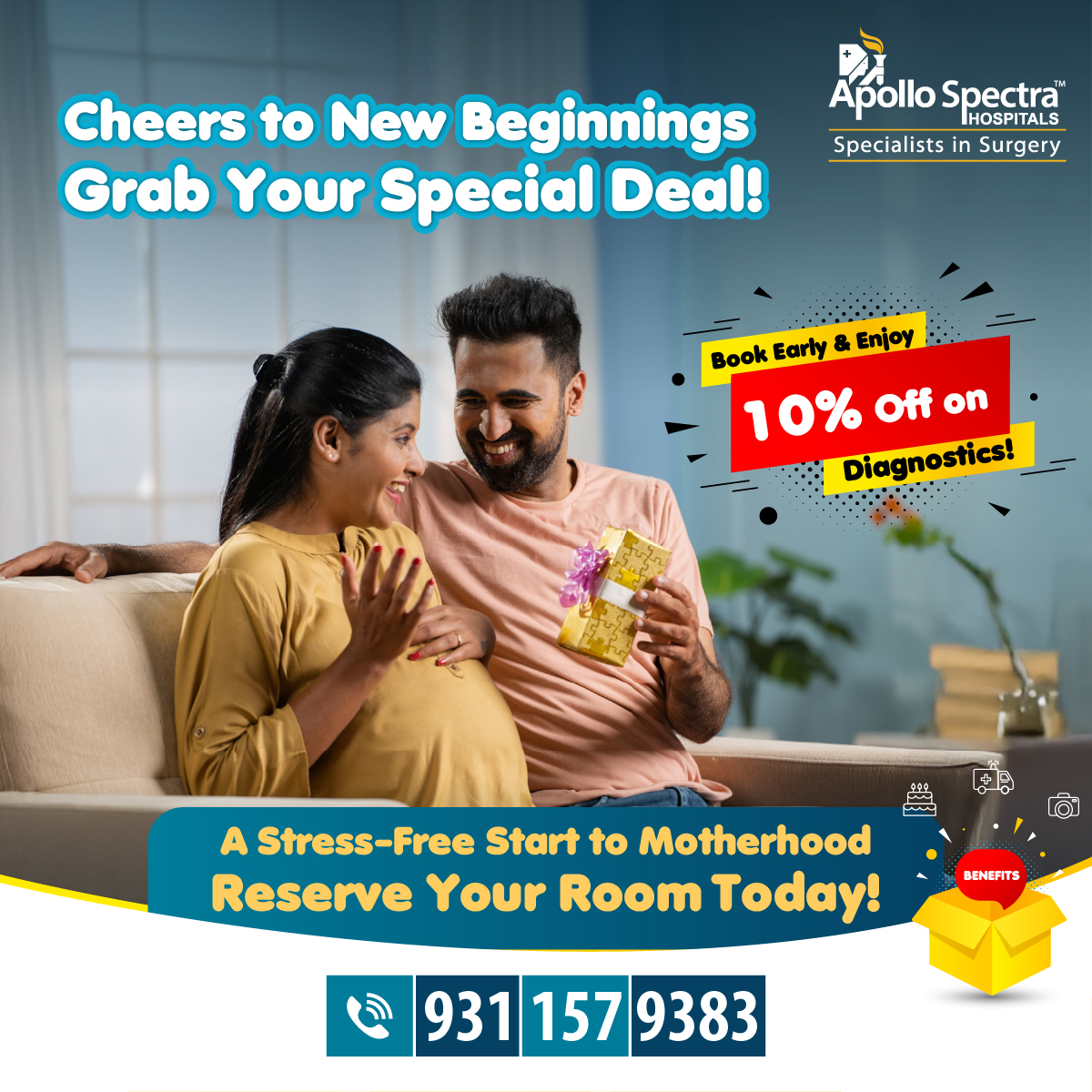 Apollo Spectra Hospitals Facebook ad