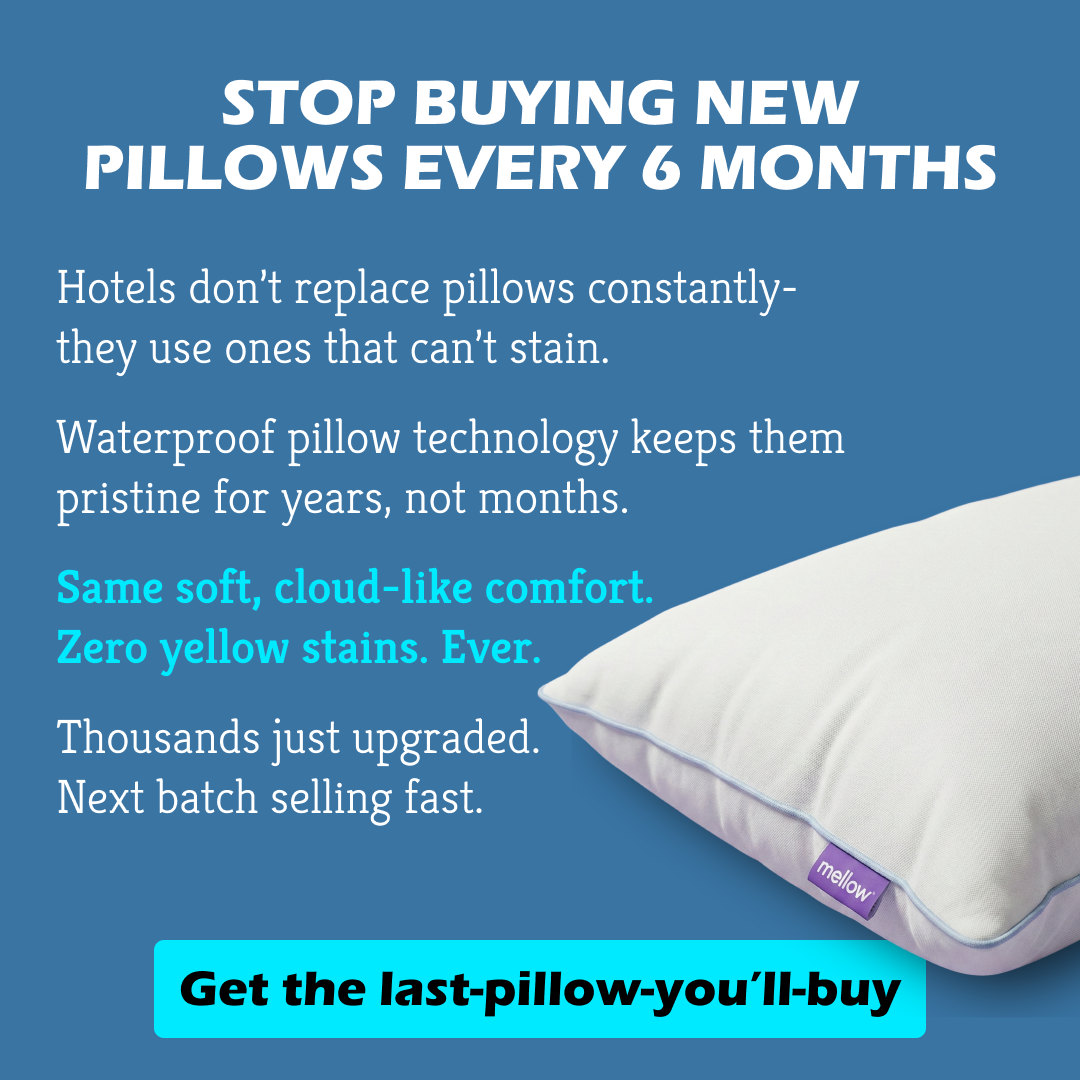 Mellow Hotel PIllows Facebook ad