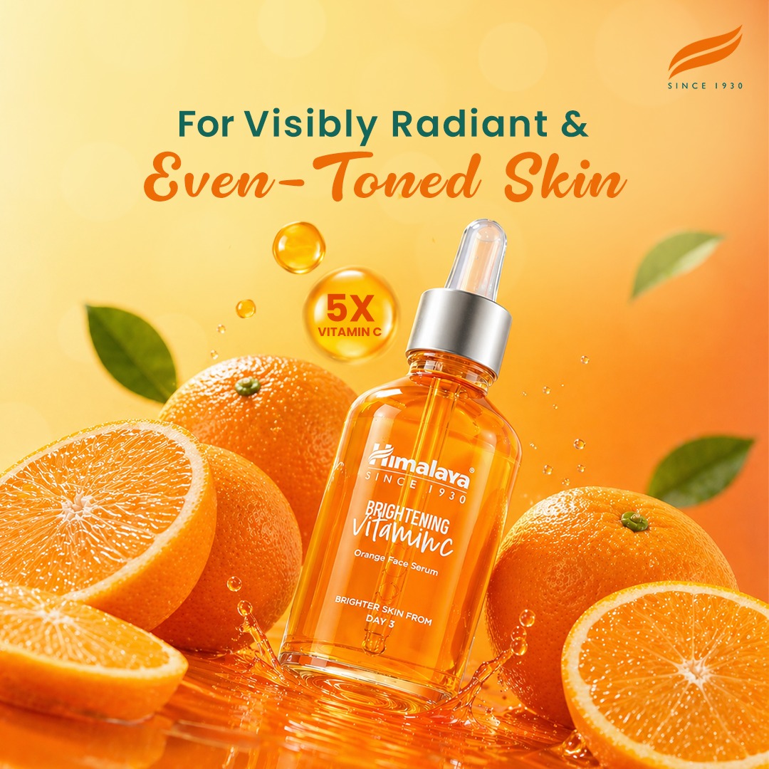 Himalaya Face Care Nepal Facebook ad: Get real radiance with 5X Vitamin C!