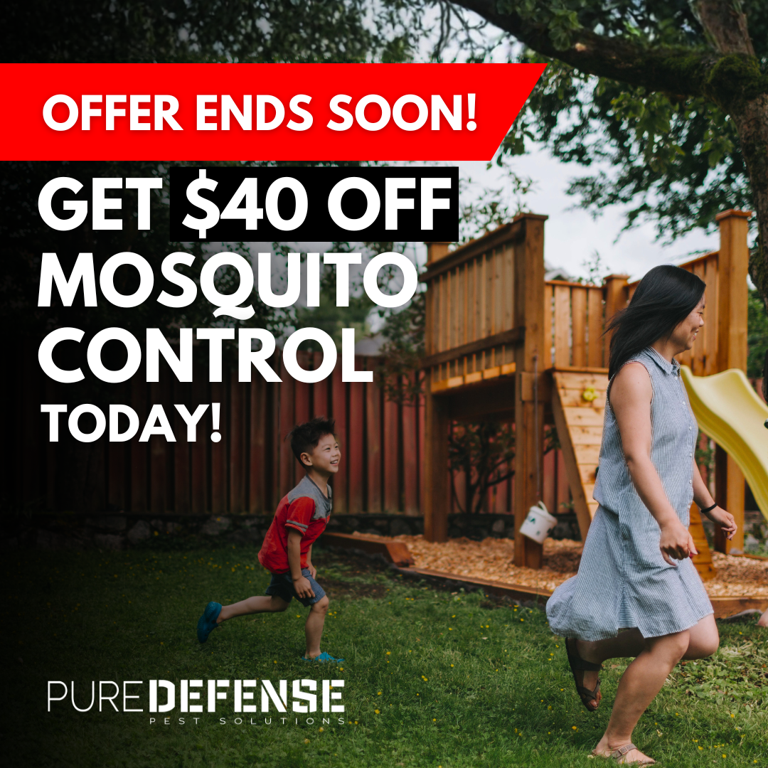 PureDefense Pest Solutions, Inc. Facebook ad from May 12, 2026