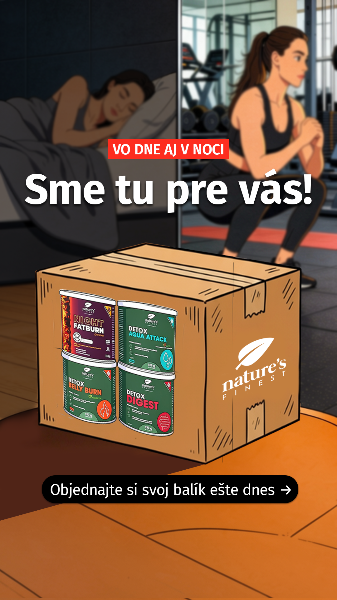 Nature's Finest Slovensko Facebook ad