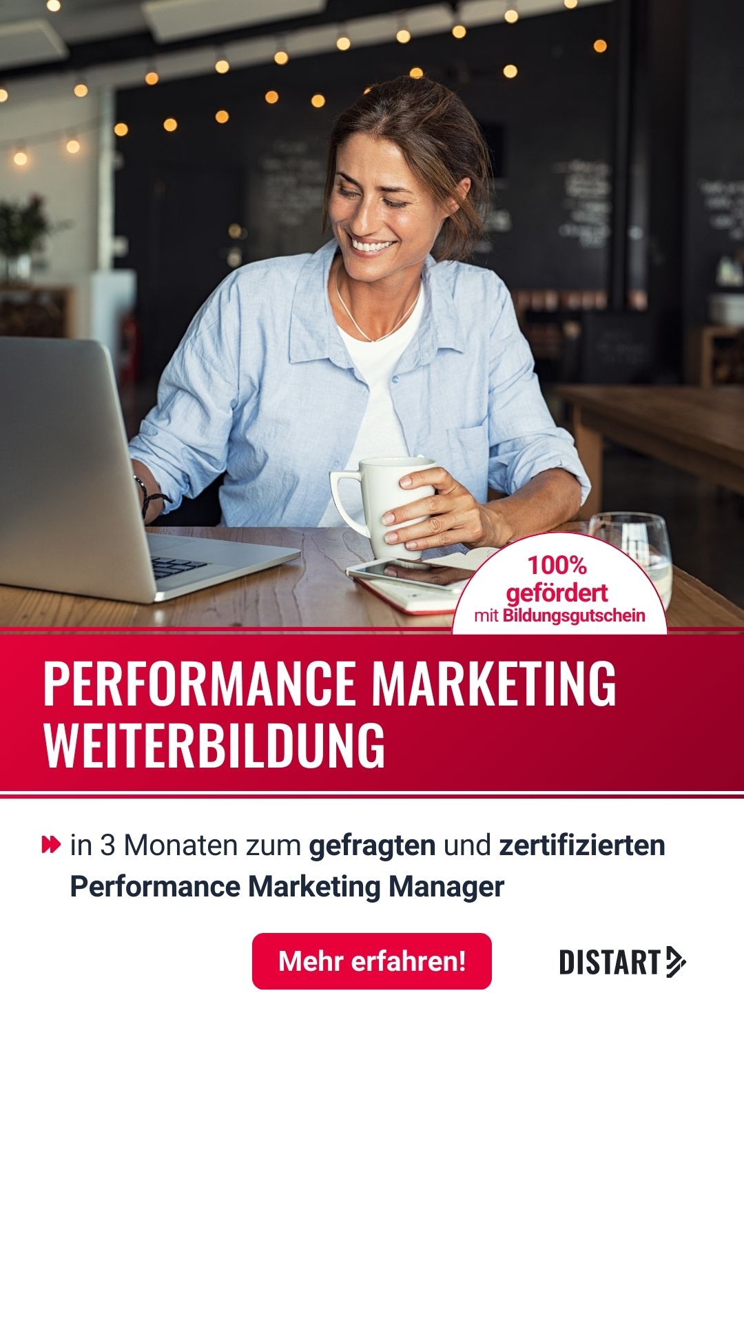 Distart Facebook ad