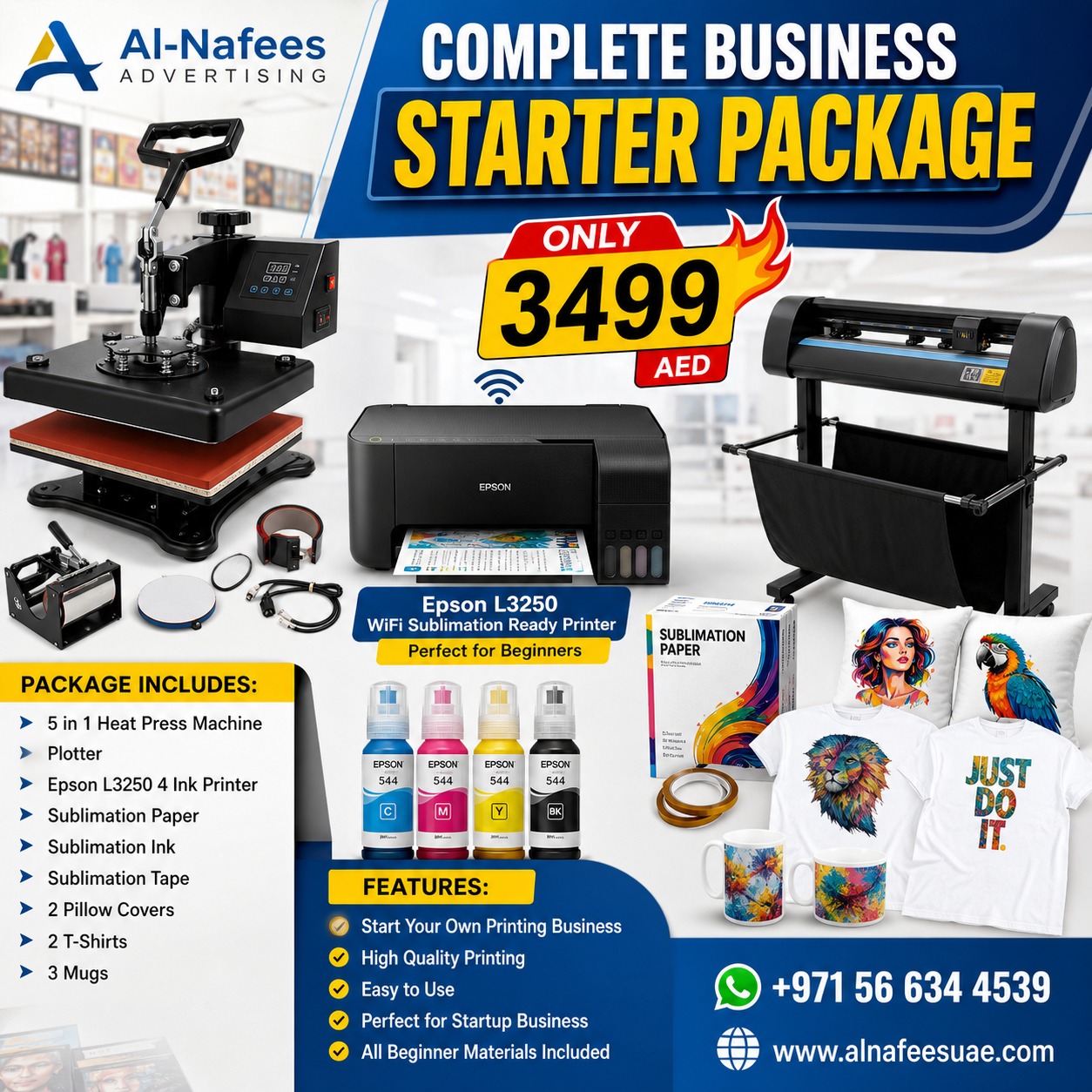 Al-Nafees Fizza Facebook ad: We Offer Free Training