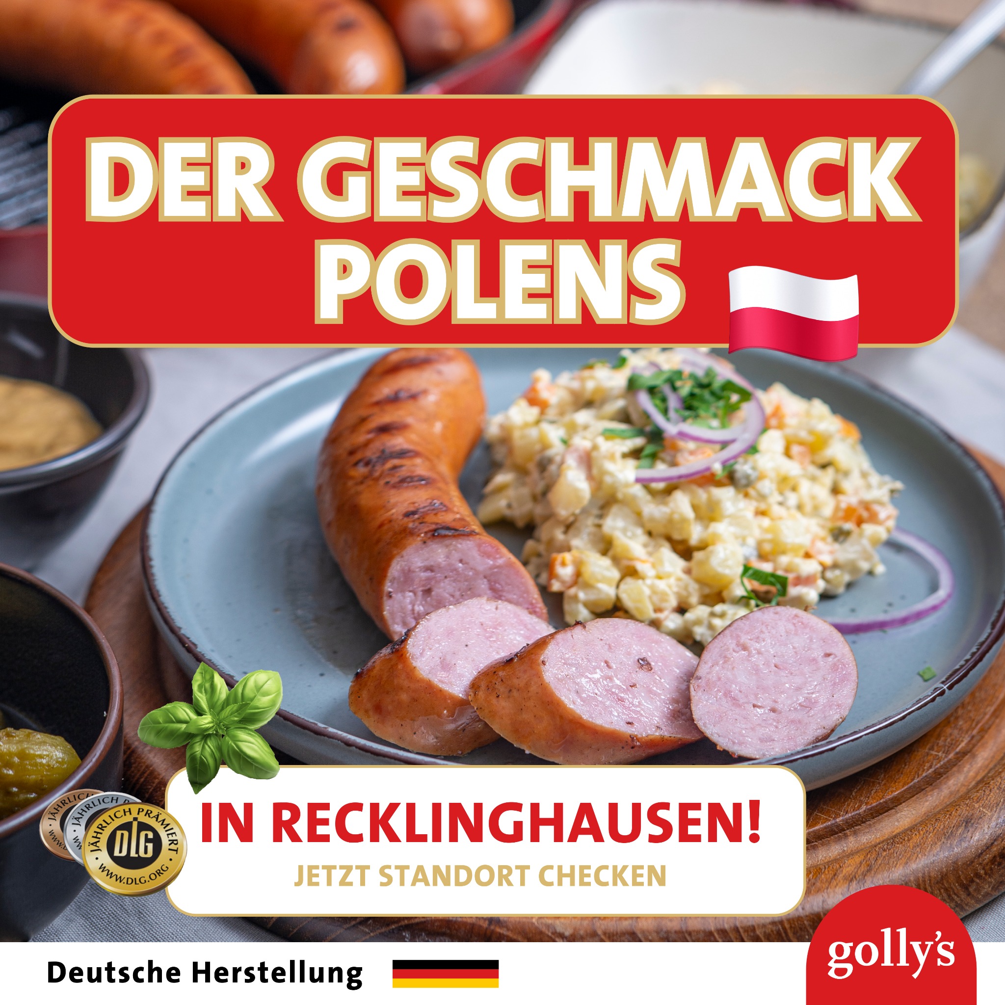 Golly's Spezialitäten Facebook ad