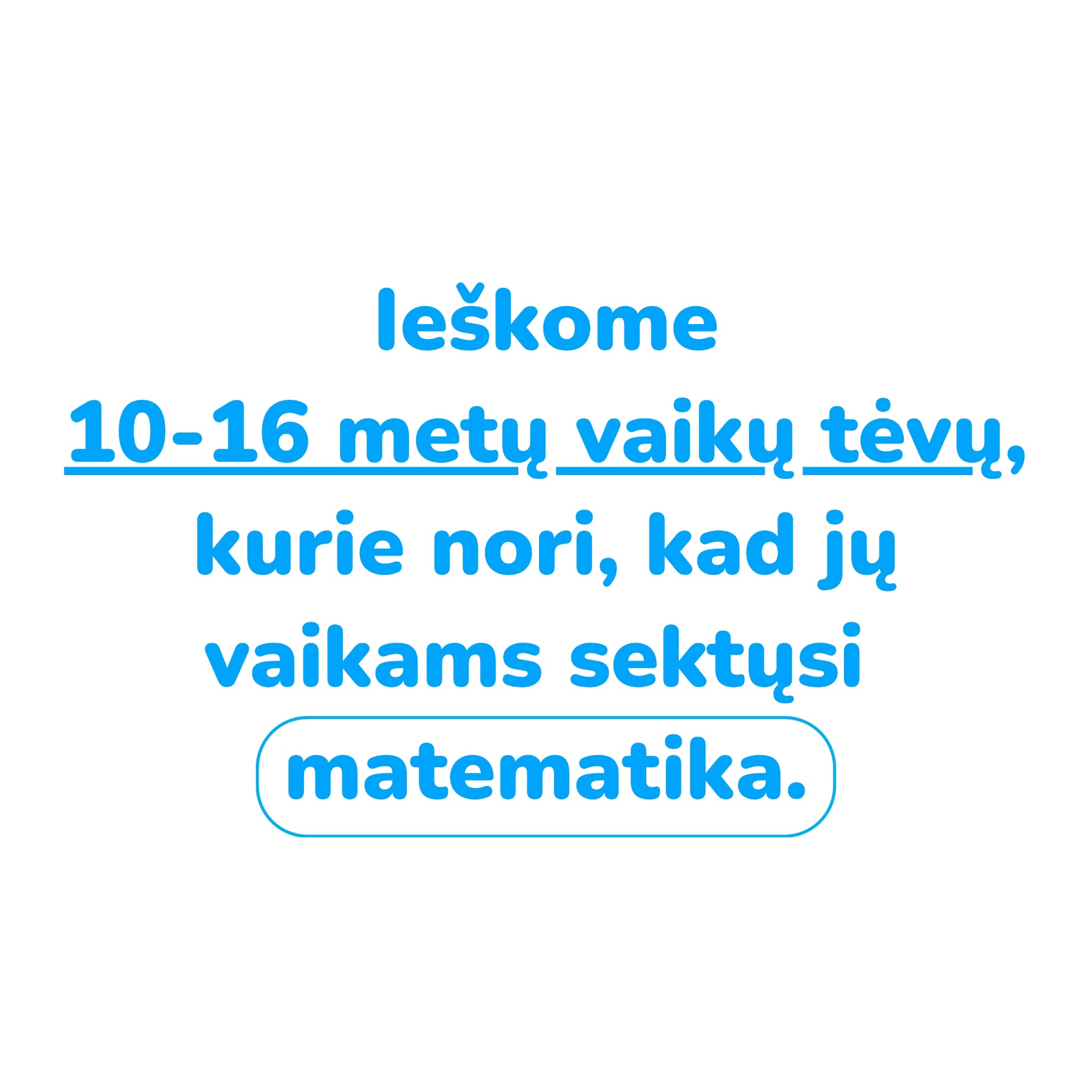 Matematikos mokytoja Silvija Facebook ad