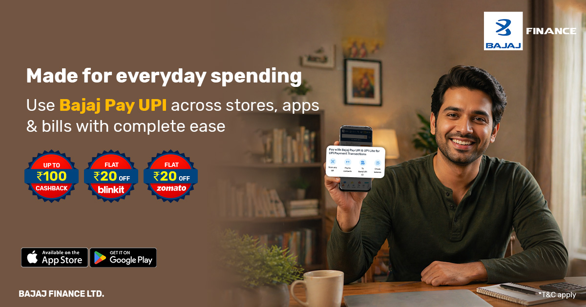 Bajaj Finserv Facebook ad