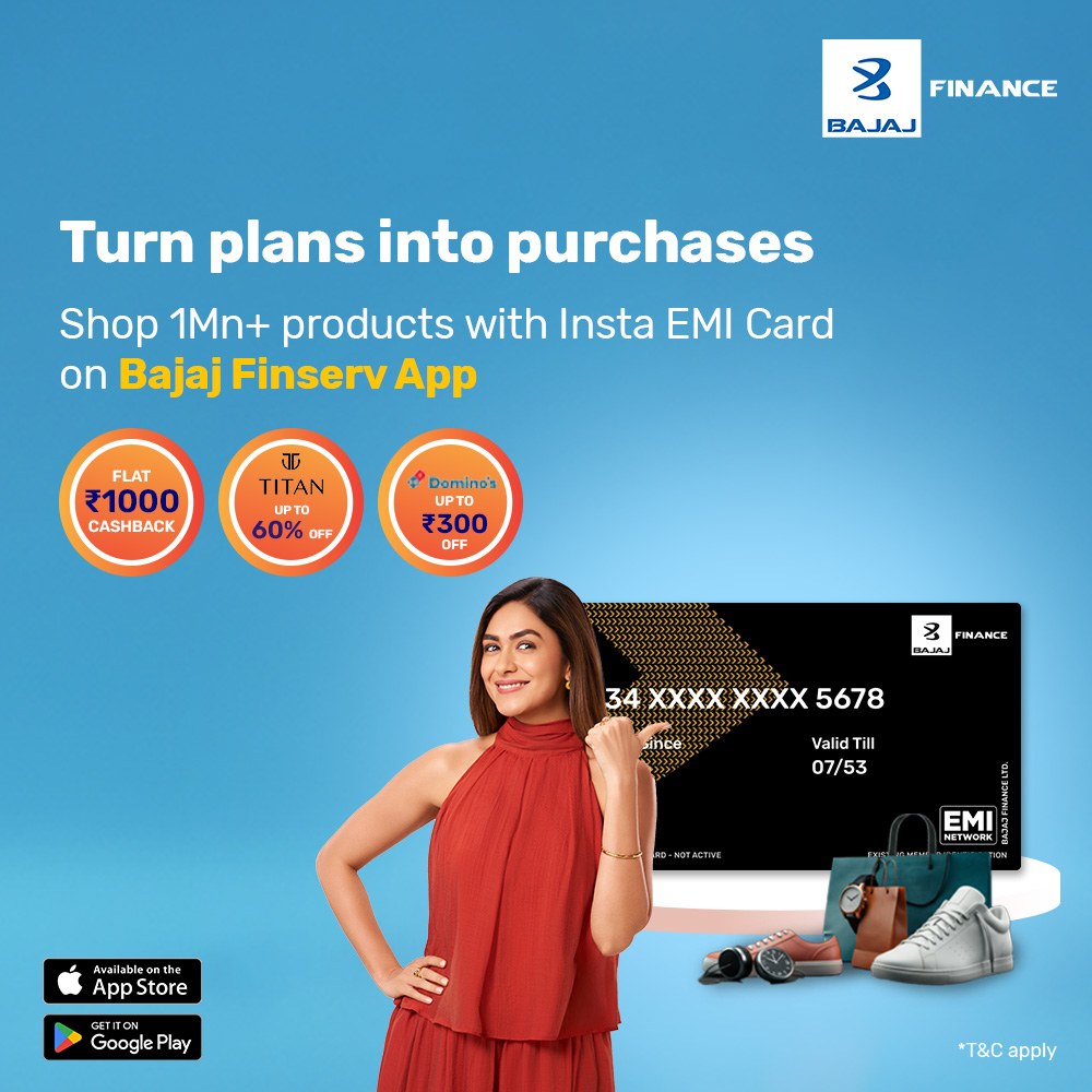 Bajaj Finserv Facebook ad