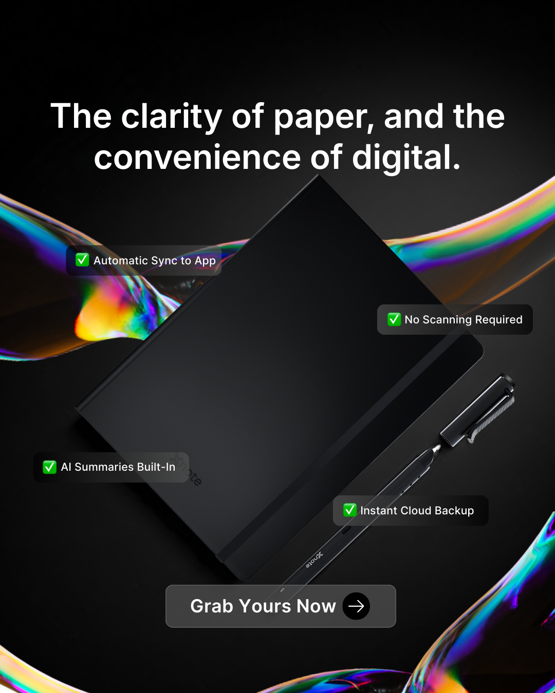 XNote AI Facebook ad