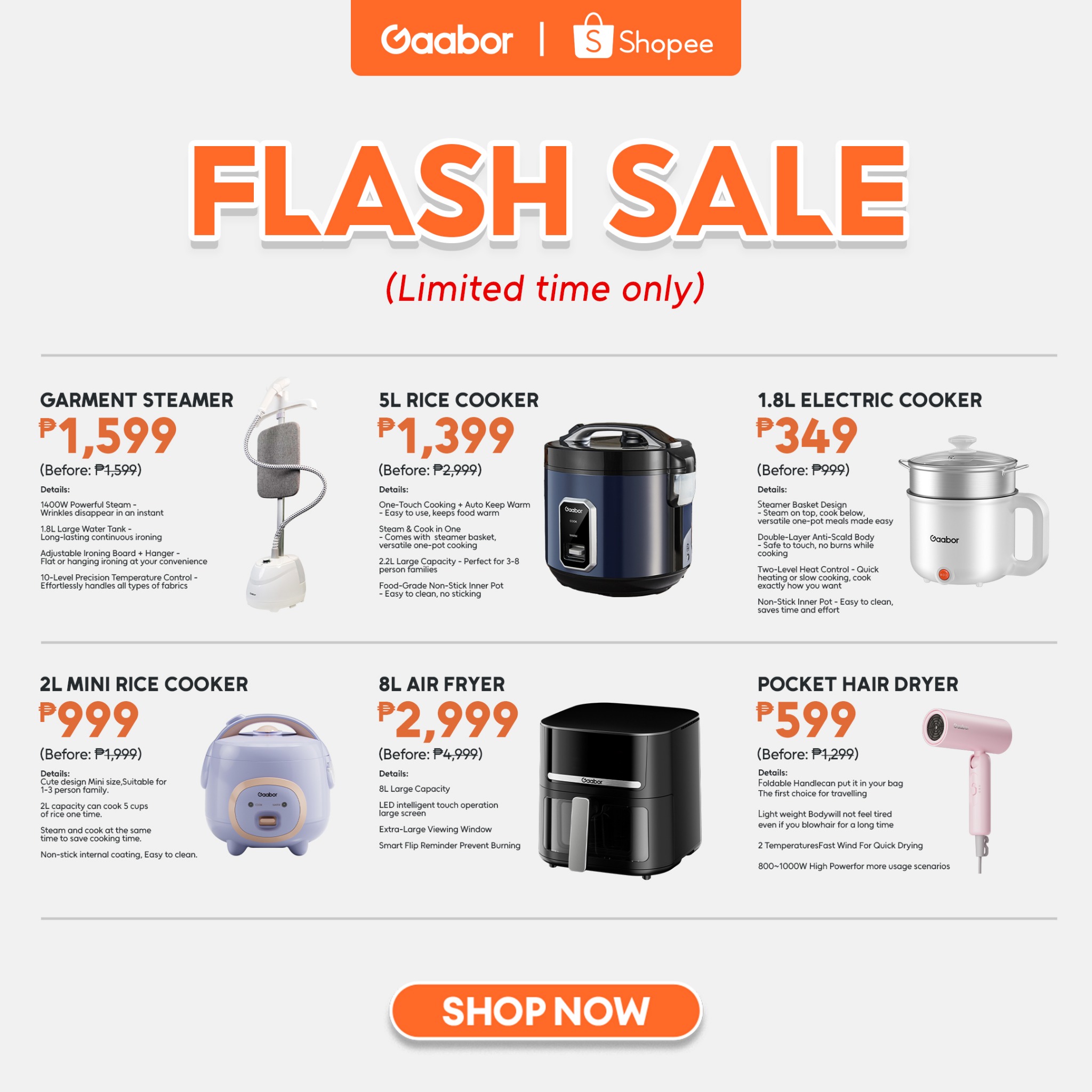 Gaabor Philippines Facebook ad