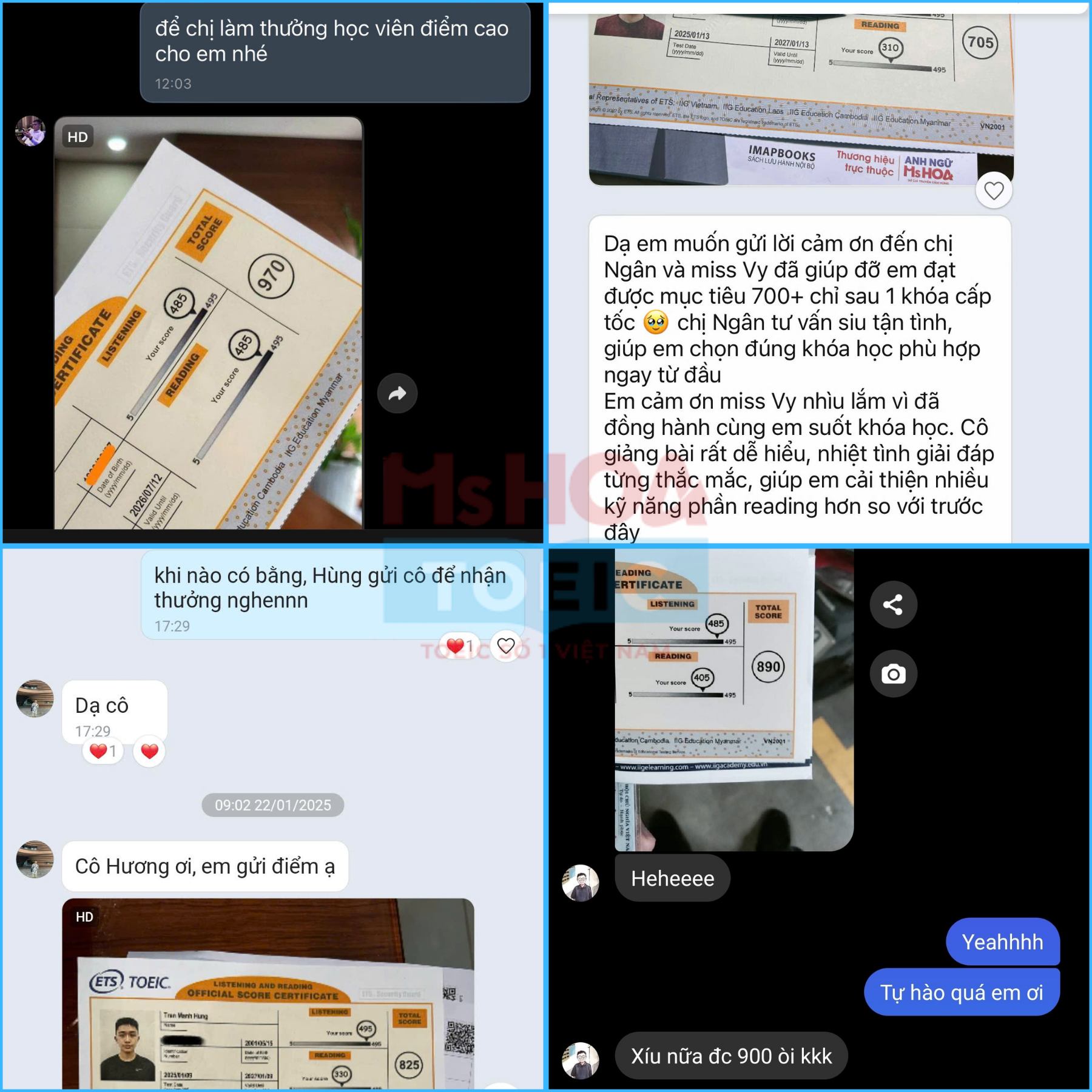 Ms Hoa TOEIC Facebook ad