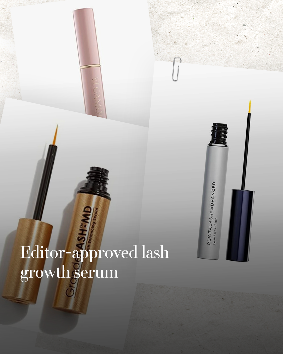 Vogue Facebook ad: Editor-approved lash growth serum