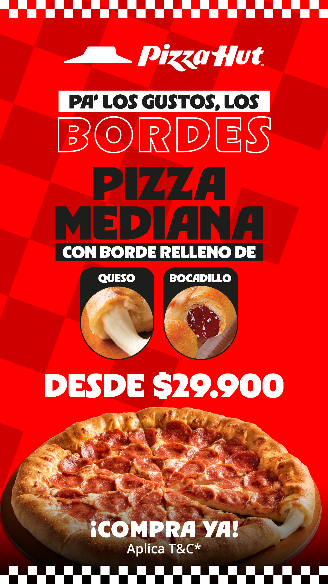 Pizza Hut Colombia Facebook ad