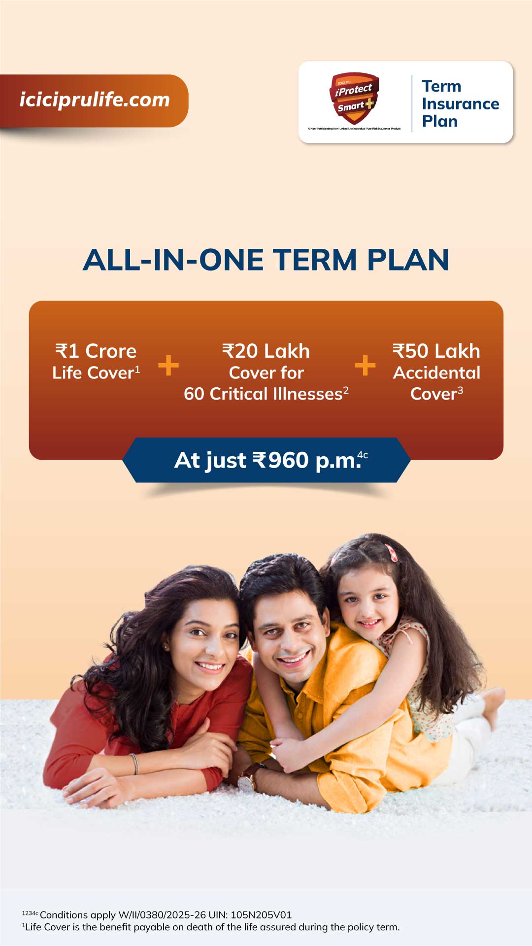 ICICI Prudential Life Insurance Facebook ad