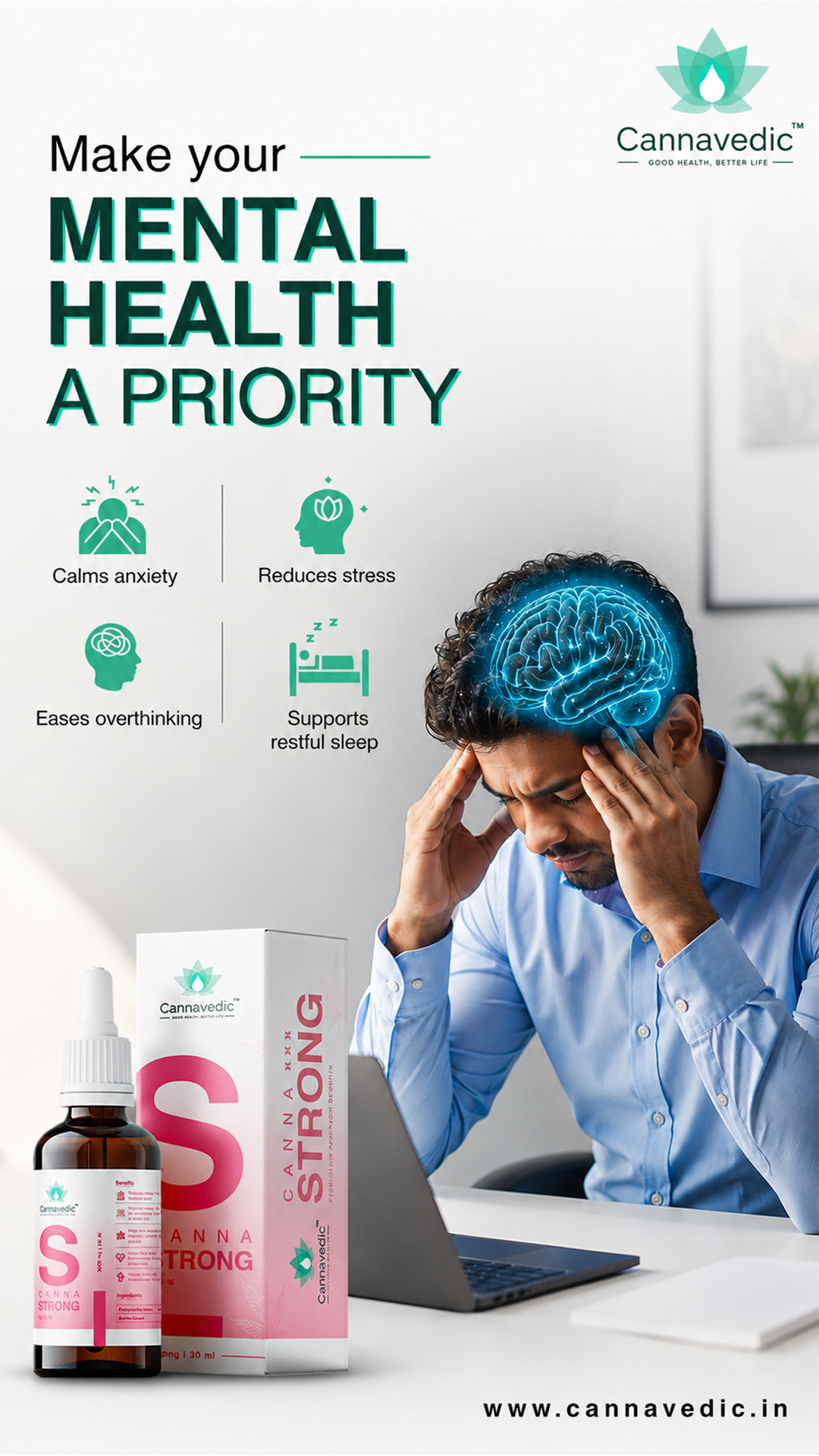 Cannavedic.India Facebook ad from Jul 31, 2026