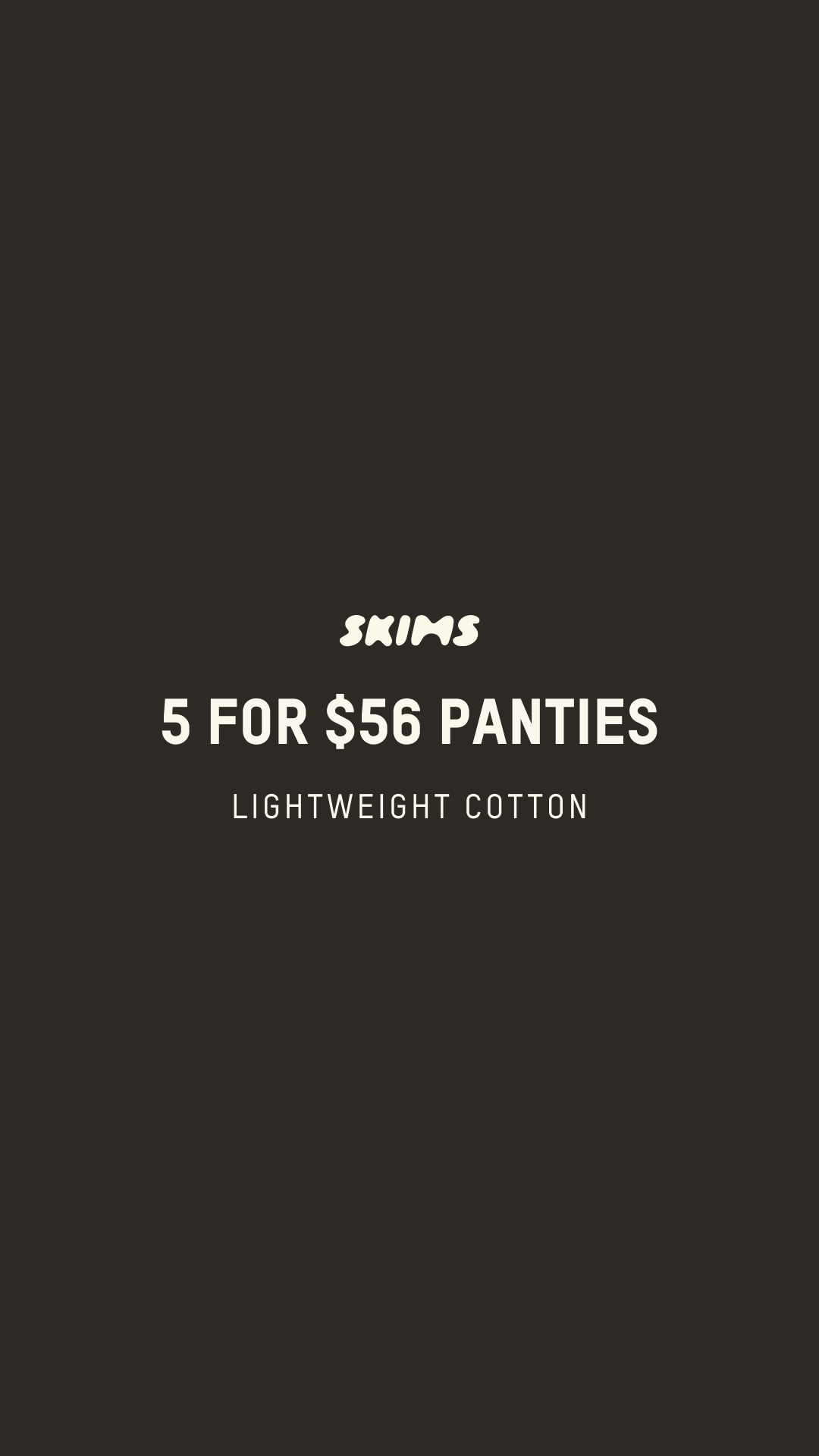 SKIMS Facebook ad