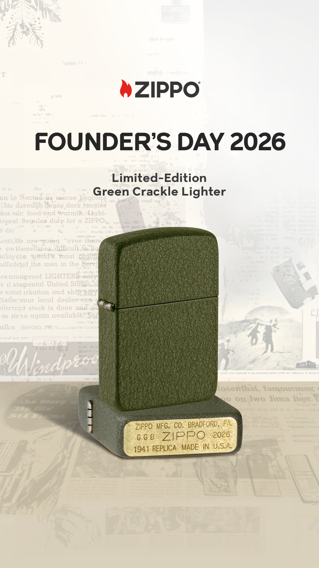 Zippo Europe Facebook ad