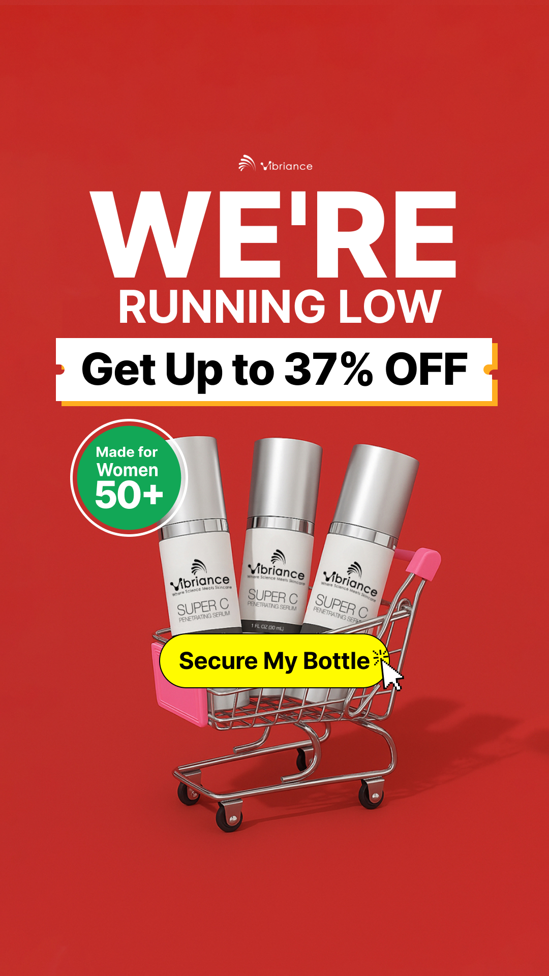 Vibriance Super C Serum Facebook ad